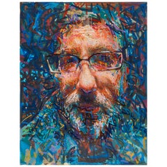 Abstract Portrait "Jim" by John Hampshire