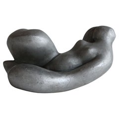 Abstract Reclining Figure in Plaster