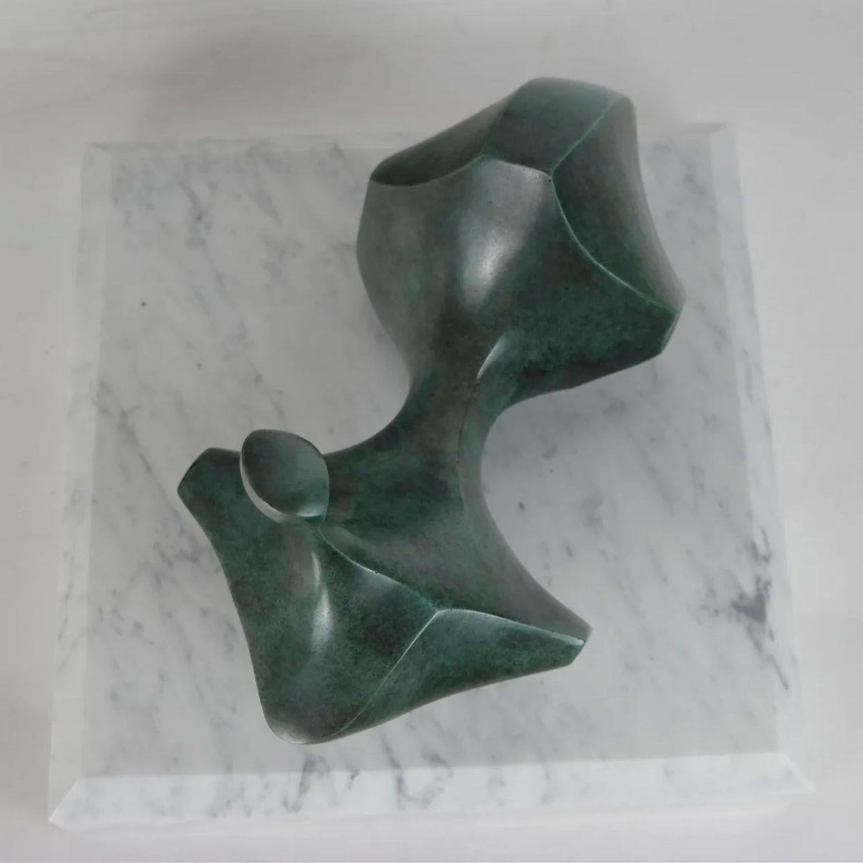 Abstract Reclining Nude Bronze Sculpture by Dick Shanley, 1 of 7 3