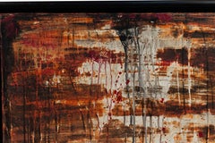 Dragon's Den Acrylic Painting, Modern Style, 21st Century, Framed