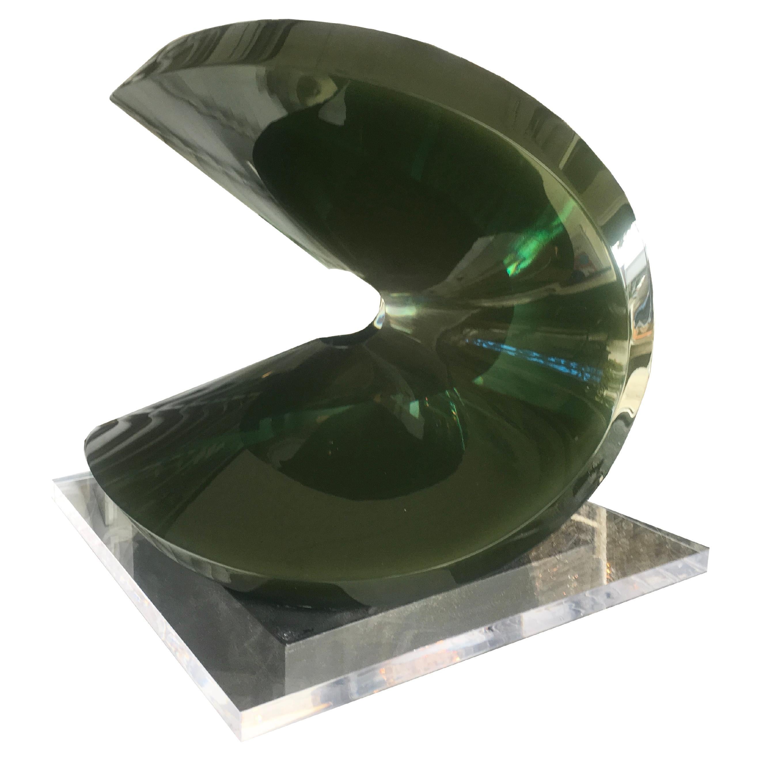 Abstract Resin Sculpture by Deborah Childress at 1stDibs