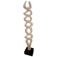 Abstract Rise Up Series Sculpture by Artist Birgit Piskor, Canada