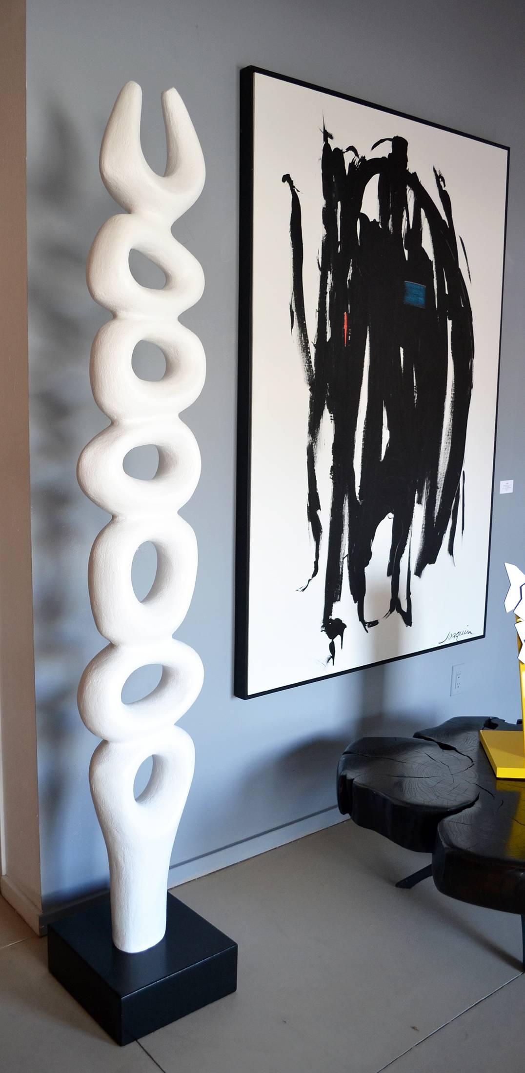 Abstract Rise Up Series Sculpture by Artist Birgit Piskor, Canada In Excellent Condition In Cathedral City, CA