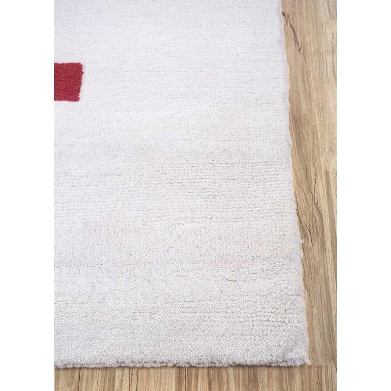 Abstrakter Teppich. 3,00 x 2,45 m. (Wolle) im Angebot