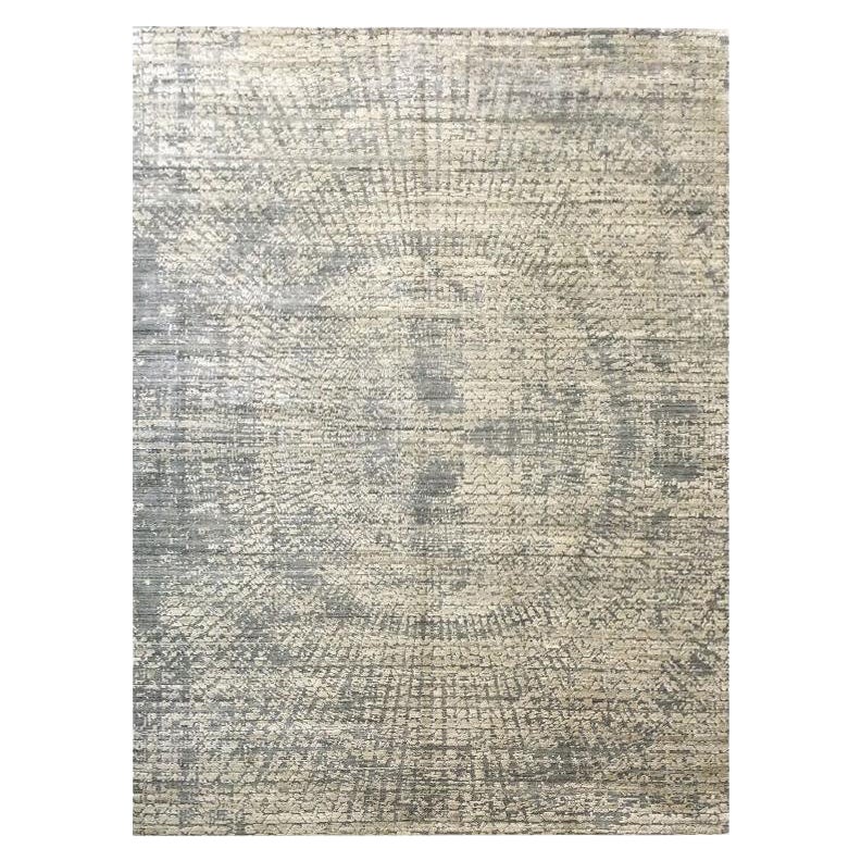1968 Edward Fields Abstract Design Wool Area Rug at 1stDibs