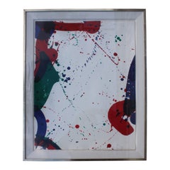 Abstrakte Sam Francis-Künstler- Lithographie, Proof