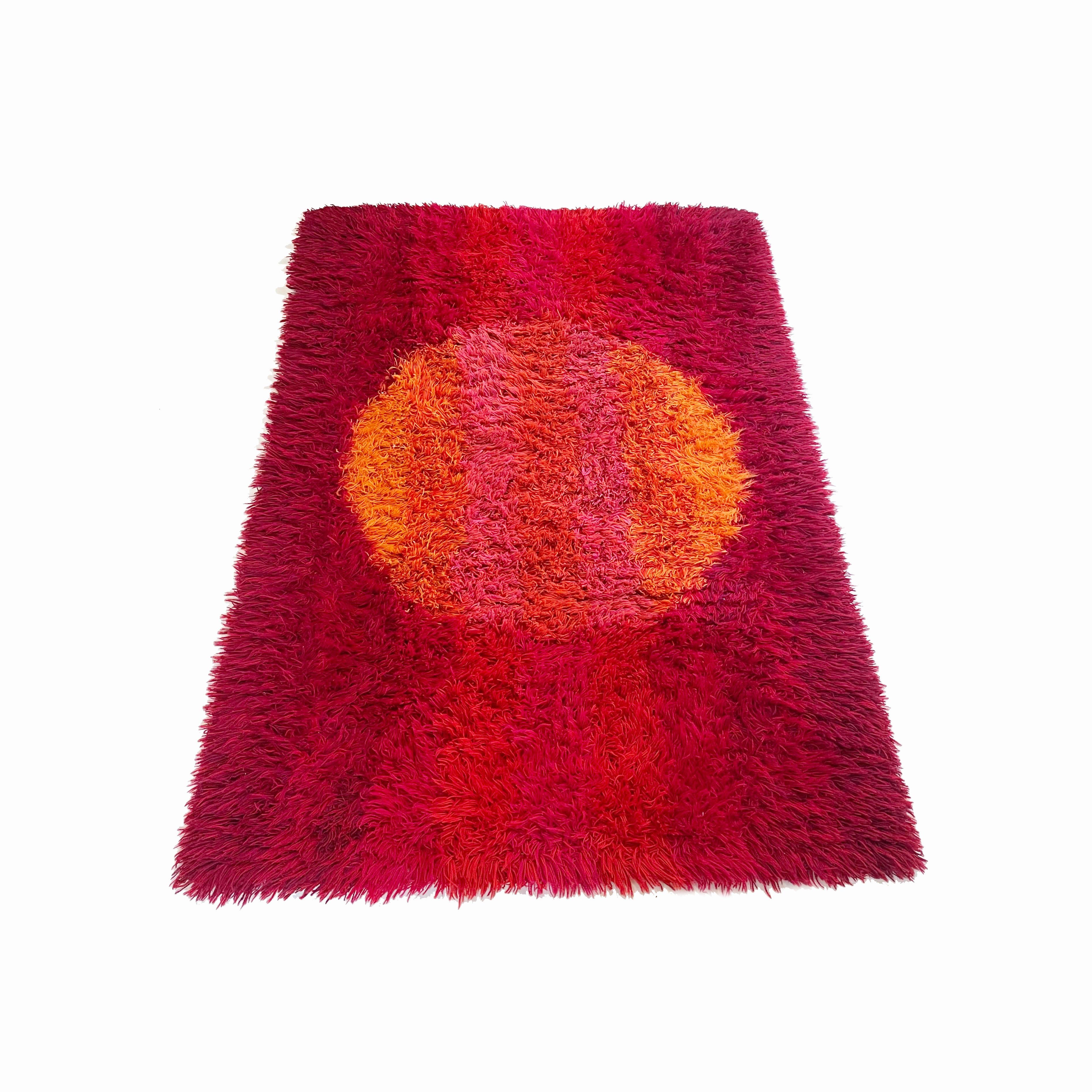 Article:

High pile Rya rug


Decade:

1970s


Origin:

Scandinavia, Sweden


Material:

100% wool



This rug is a great example of 1970s pop art interior. Made in high quality Rya weaving technique in Finland in the 1970s, it is made of 100% wool