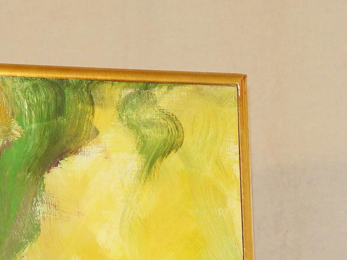Dipinto Pittura astratta su schermo Cascata di Lenn Kanenson in vendita