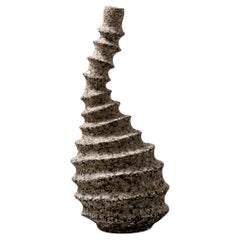 Artistic Sculptural Vase, Floor Vase, Minimalist Sculpture, Brutalist Vase