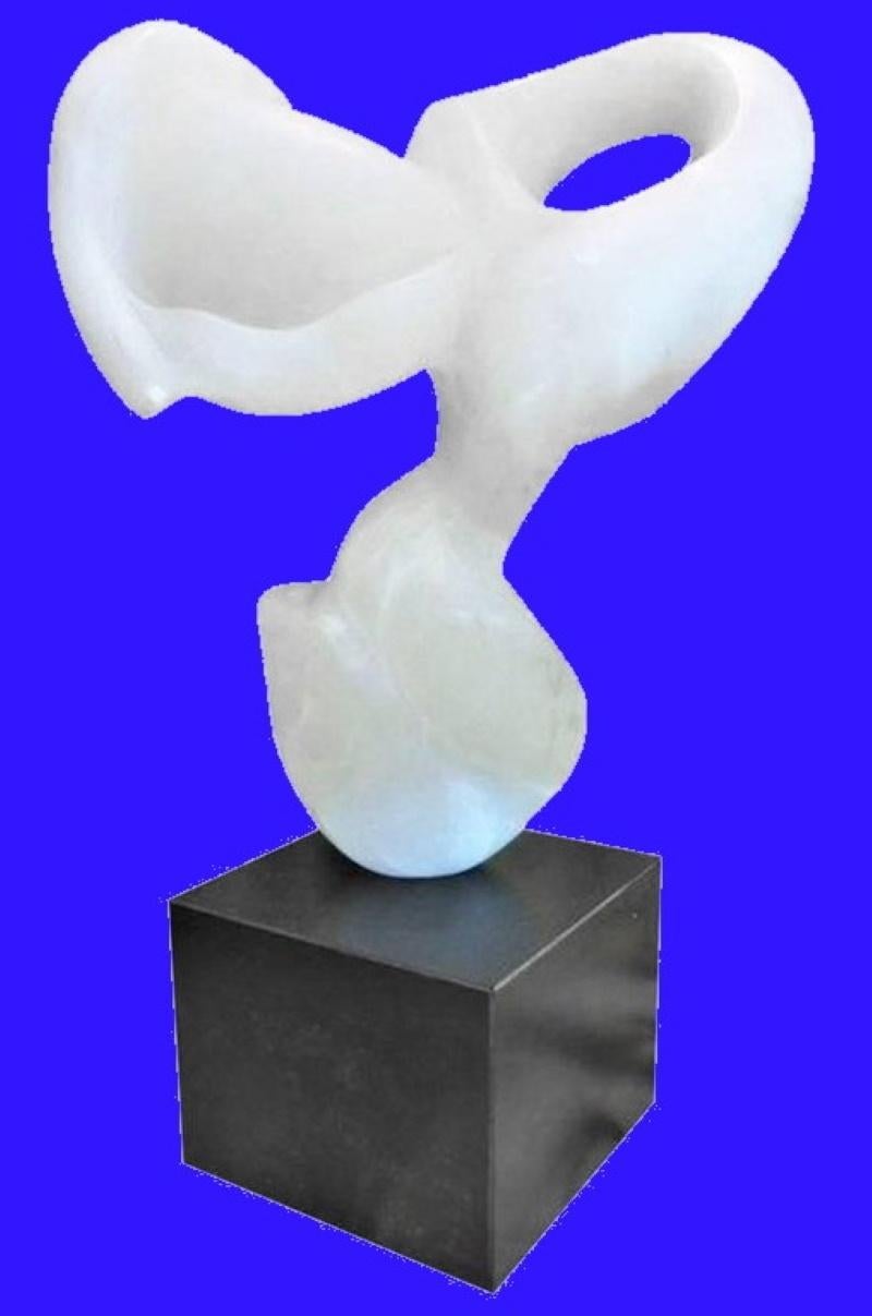 Carved Abstract Sculptural Composition, American, circa 1970s For Sale