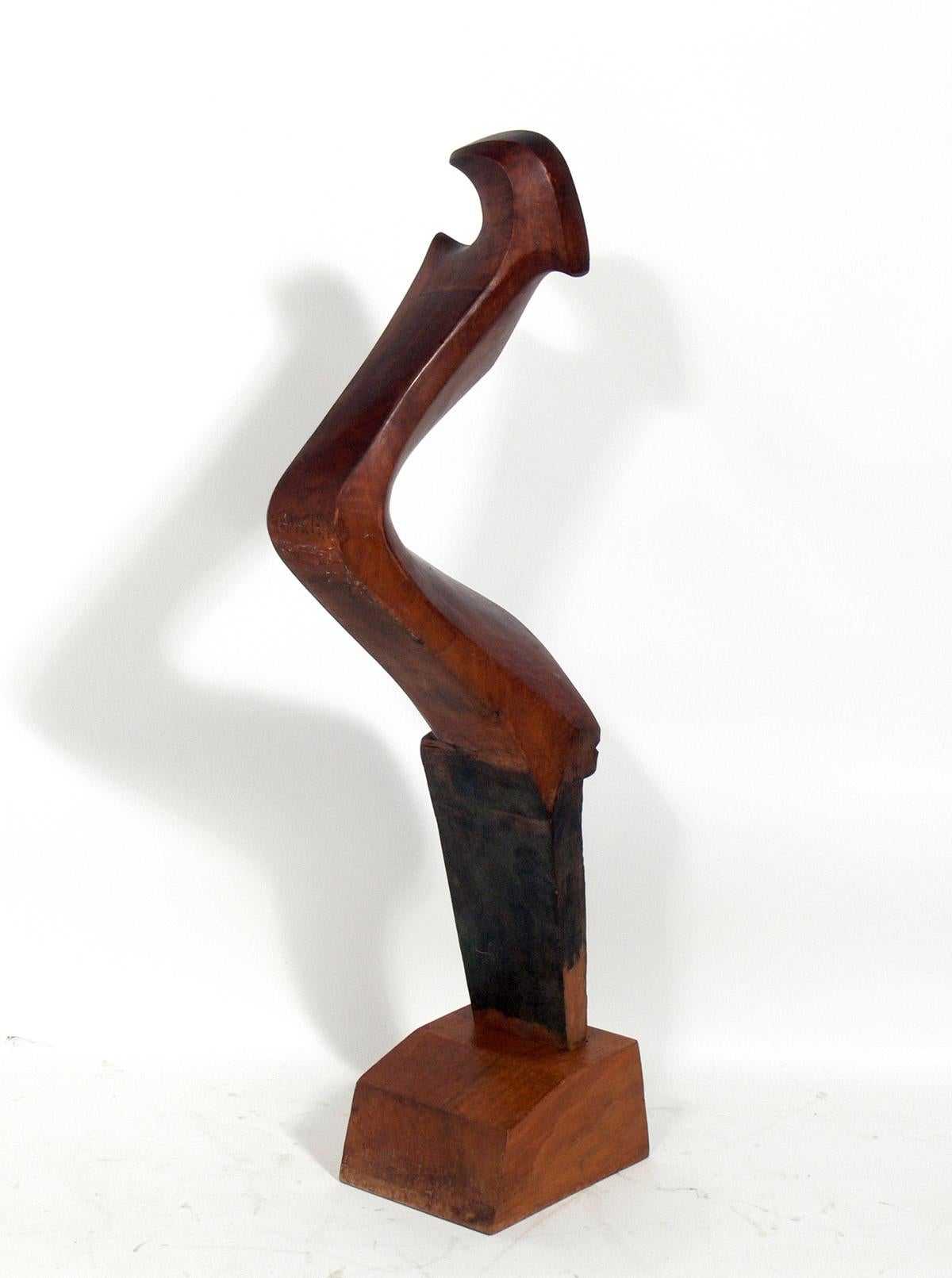 Mid-Century Modern Abstract Sculptural Forcola by Giuseppe Carli