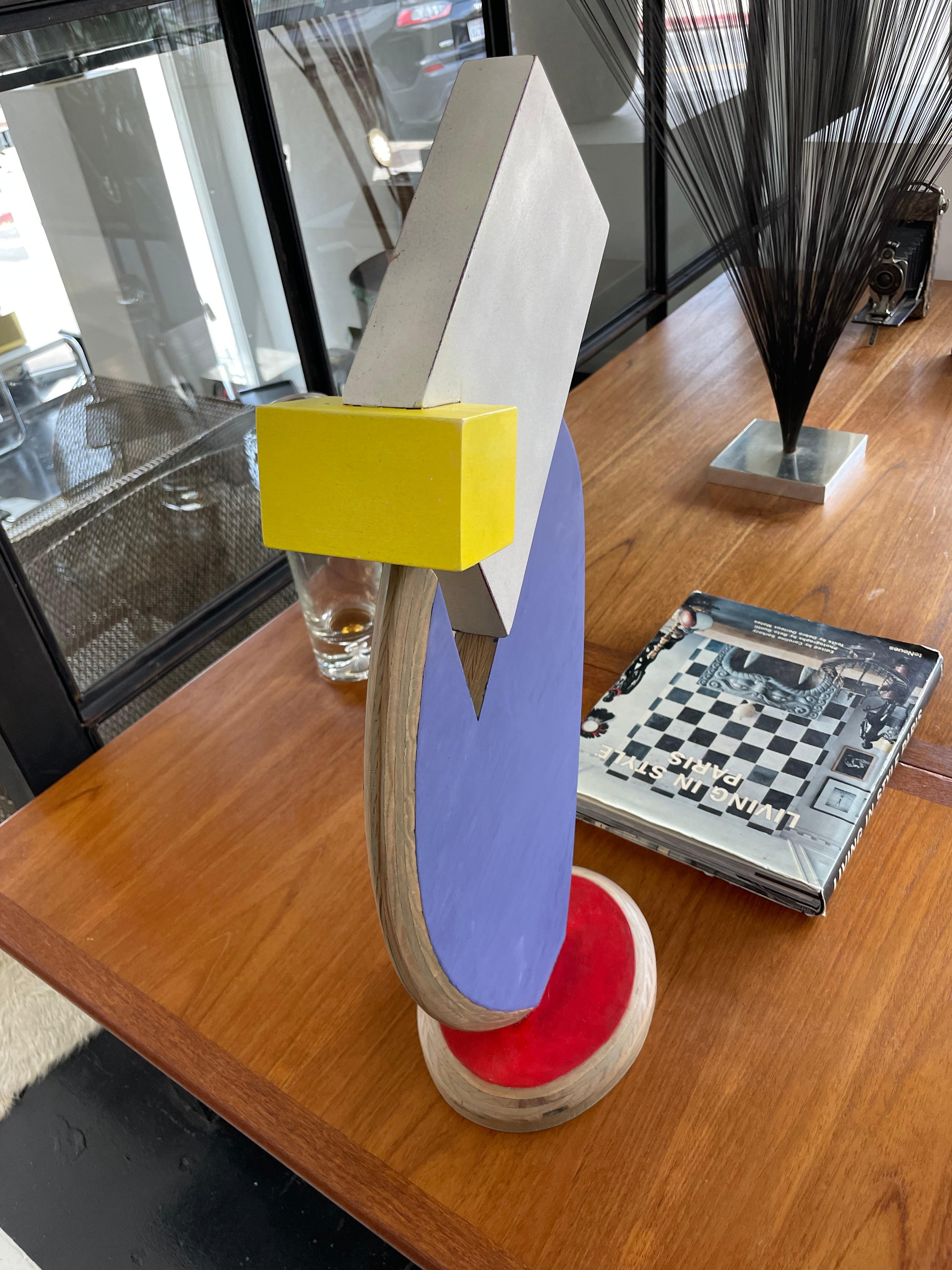 Mid-Century Modern Abstract Sculpture by Alwy Visschedyk For Sale