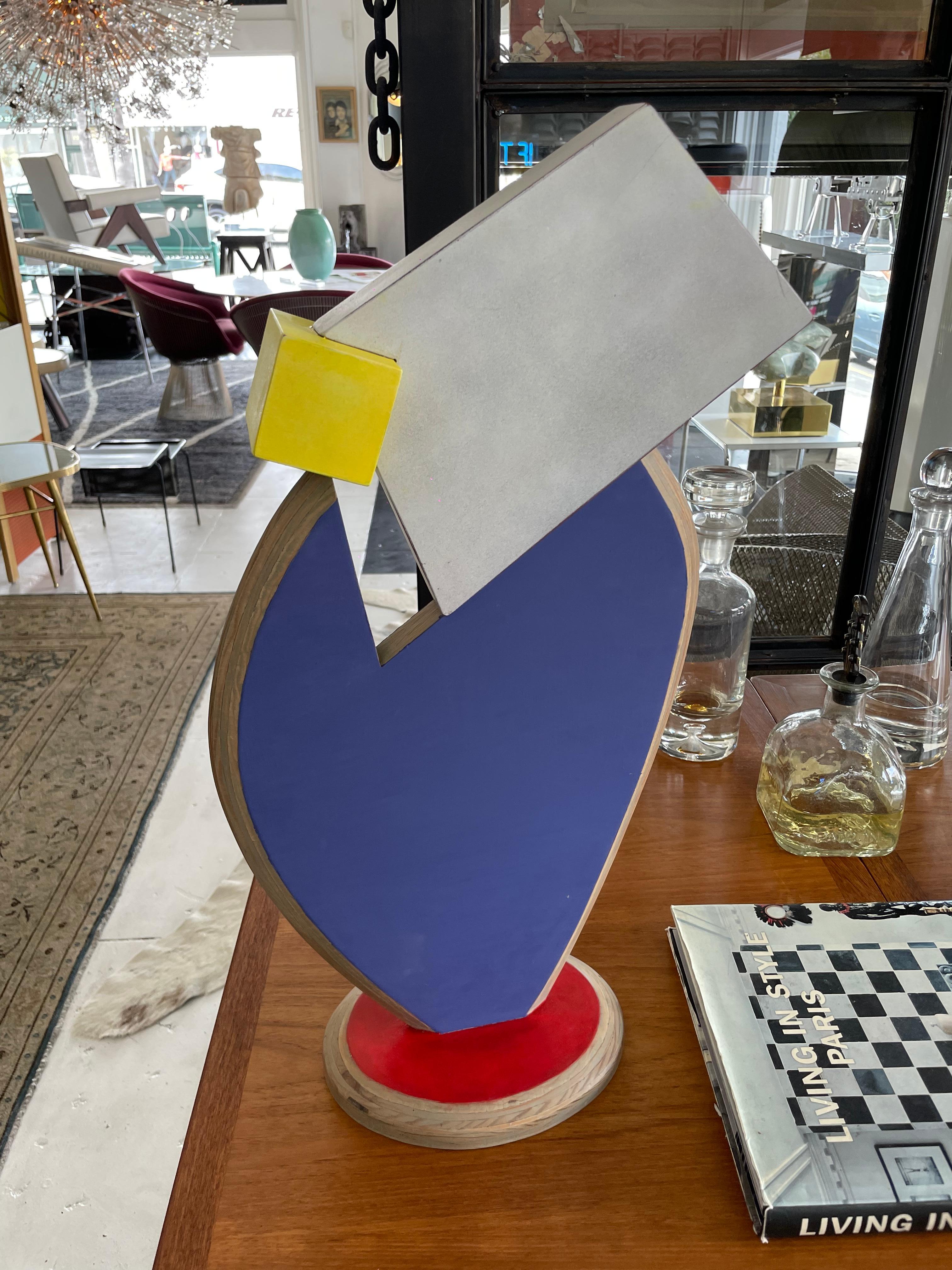 Abstract Sculpture by Alwy Visschedyk In Good Condition For Sale In Los Angeles, CA
