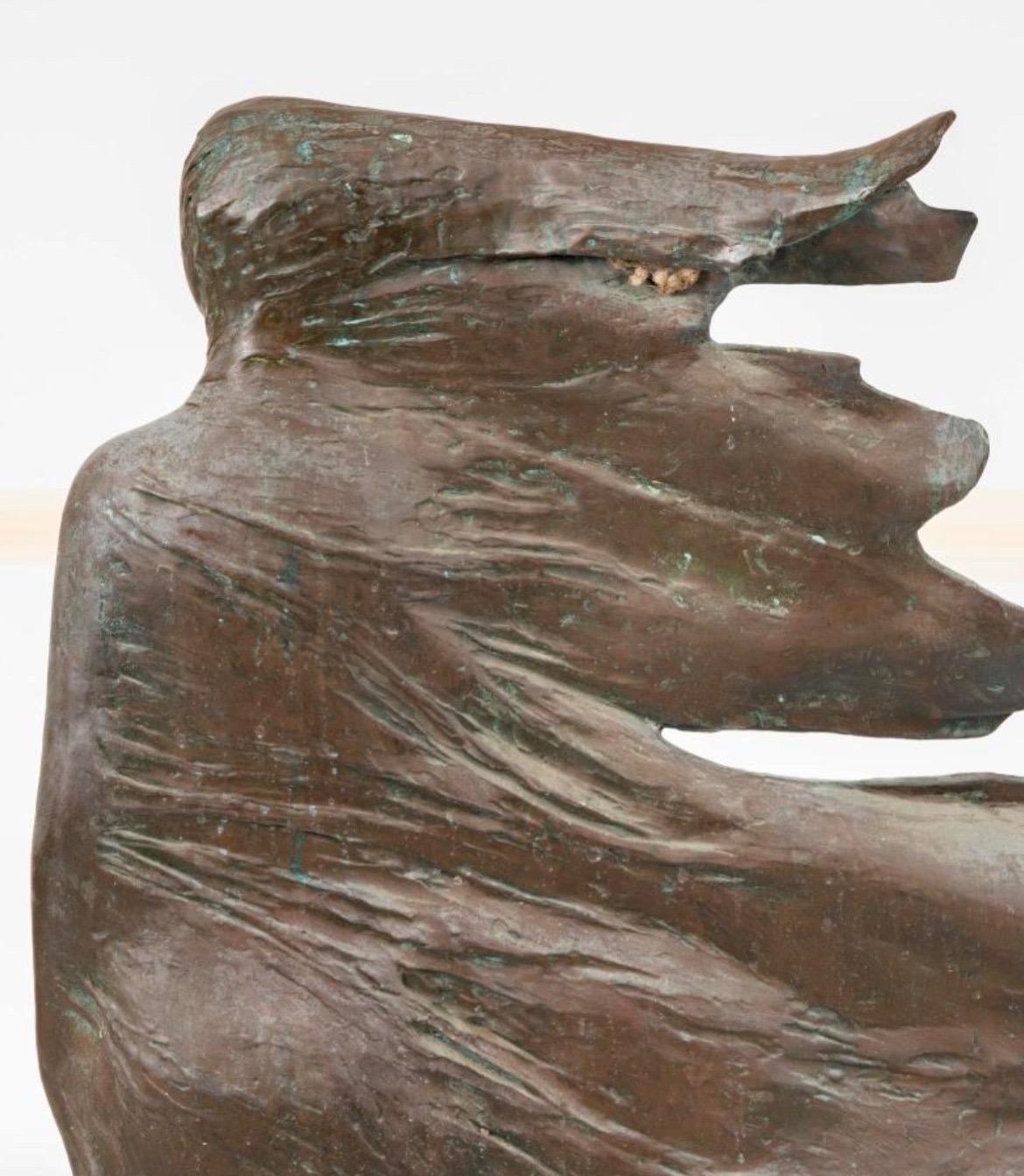 Abstrakte Skulptur von Barbara Hult Lekberg (1925-2018): Sea Wind II (amerikanisch) im Angebot