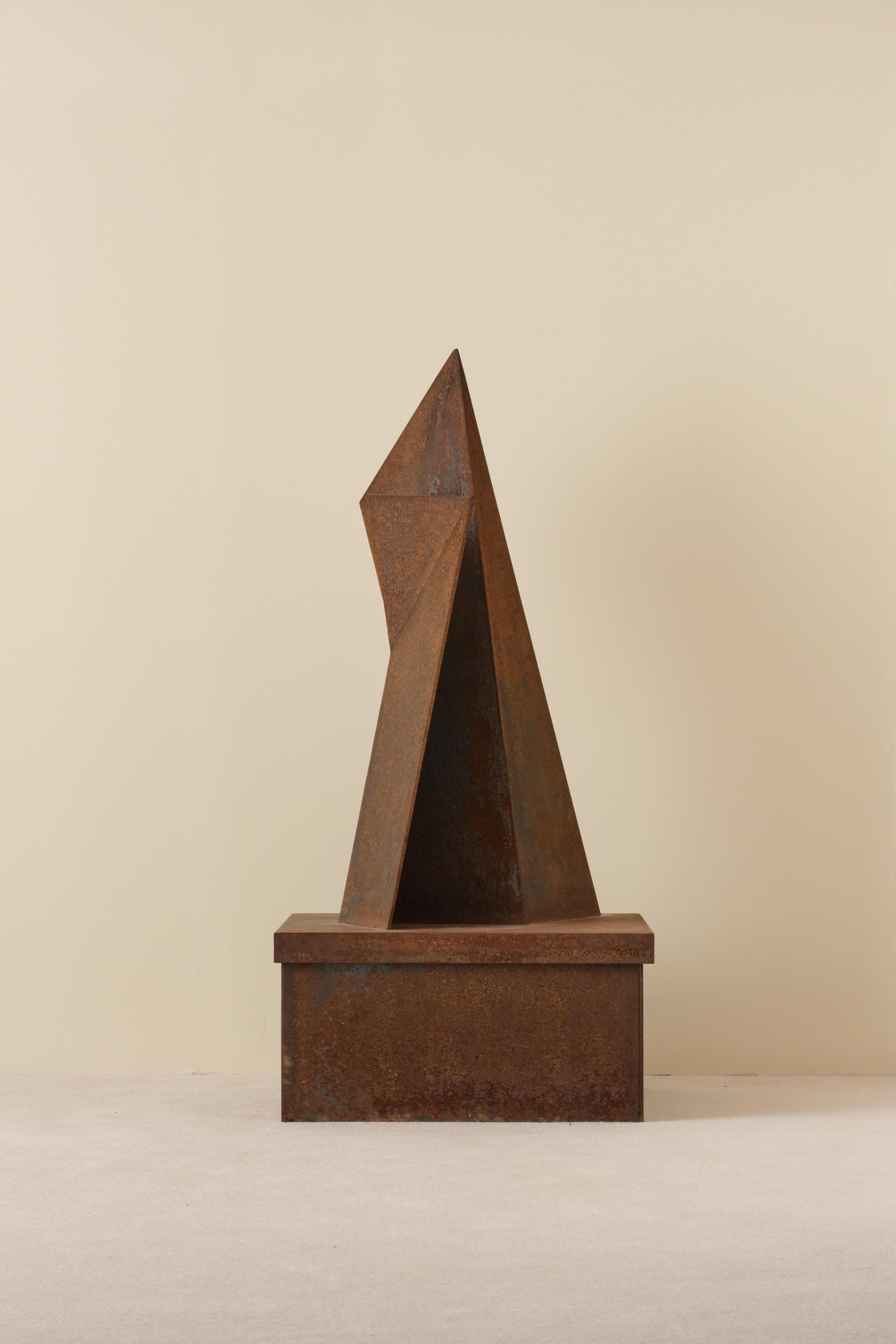 Escultura abstracta de Eva Sjöberg, 1990 Escandinavo moderno en venta