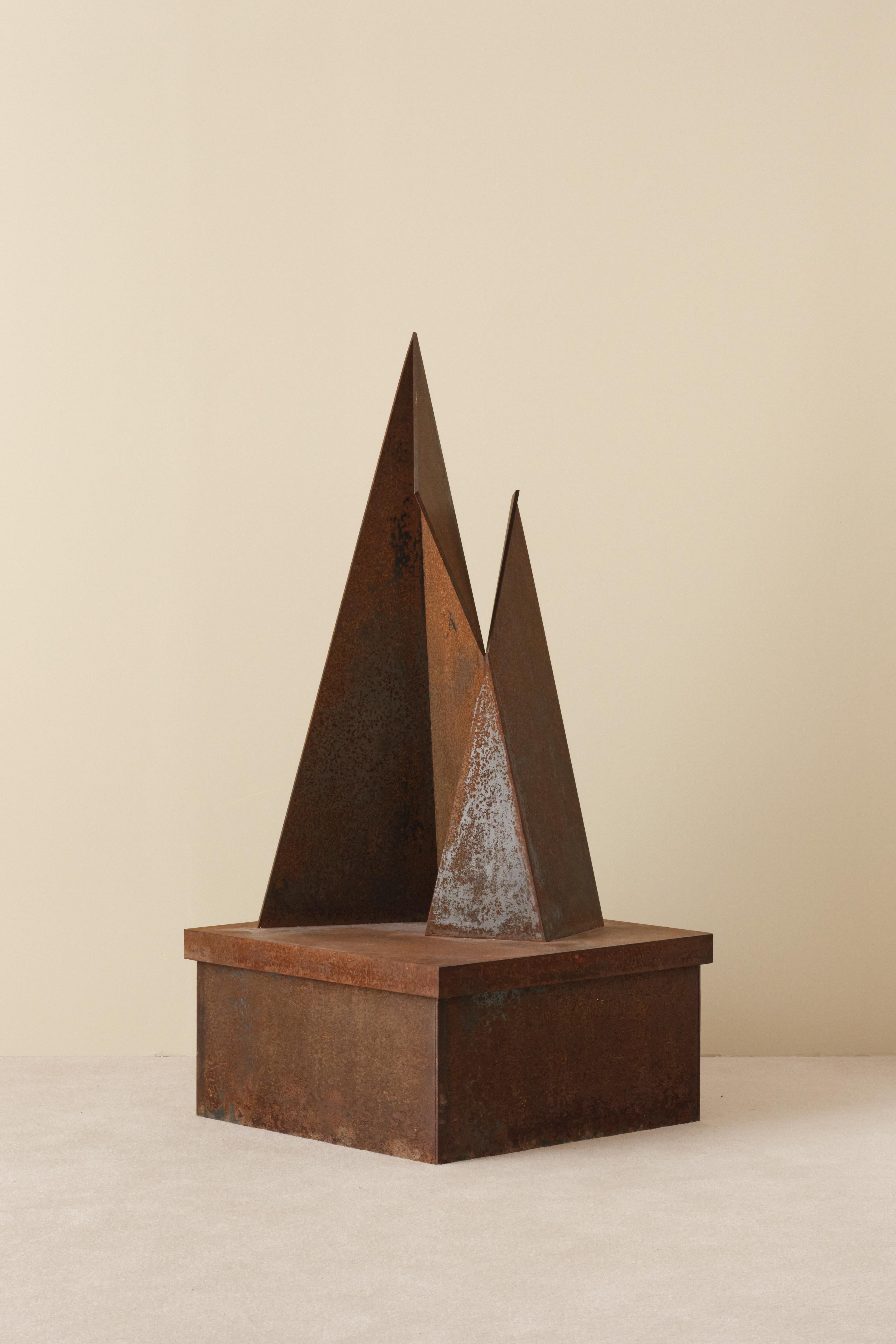 Escultura abstracta de Eva Sjöberg, 1990 en Bueno estado para la venta en Stockholm, SE