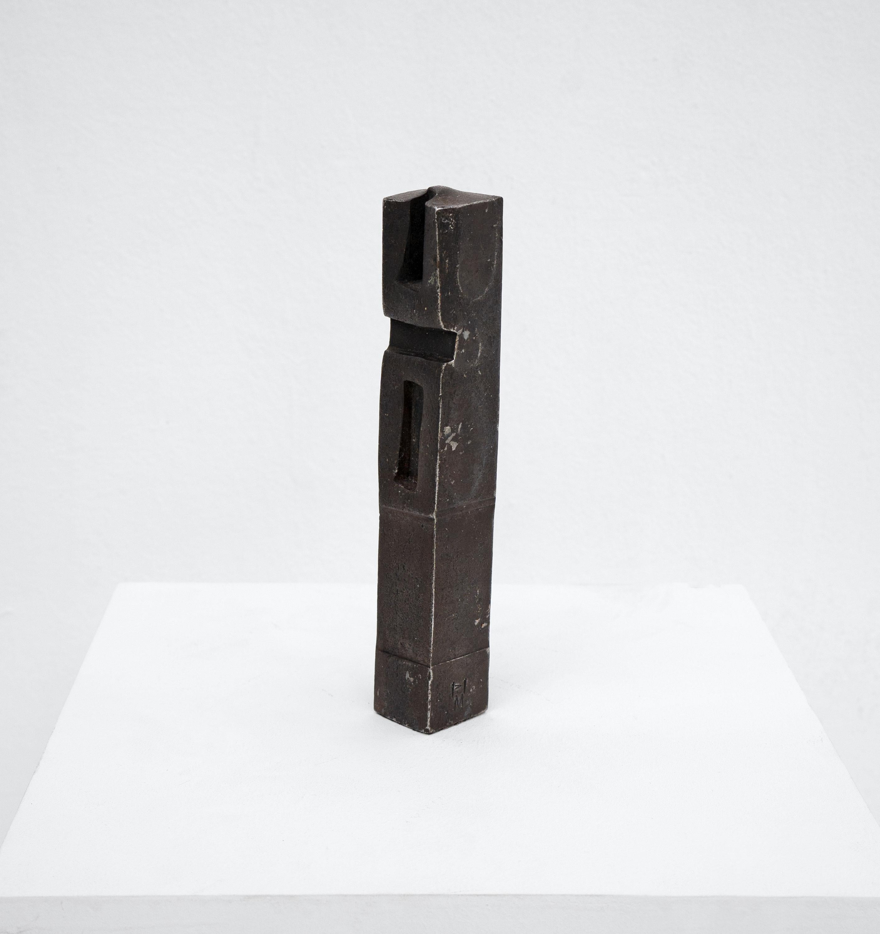 Abstrakte Skulptur von Hannes Meinhard (1937-2016) (Deutsch) im Angebot