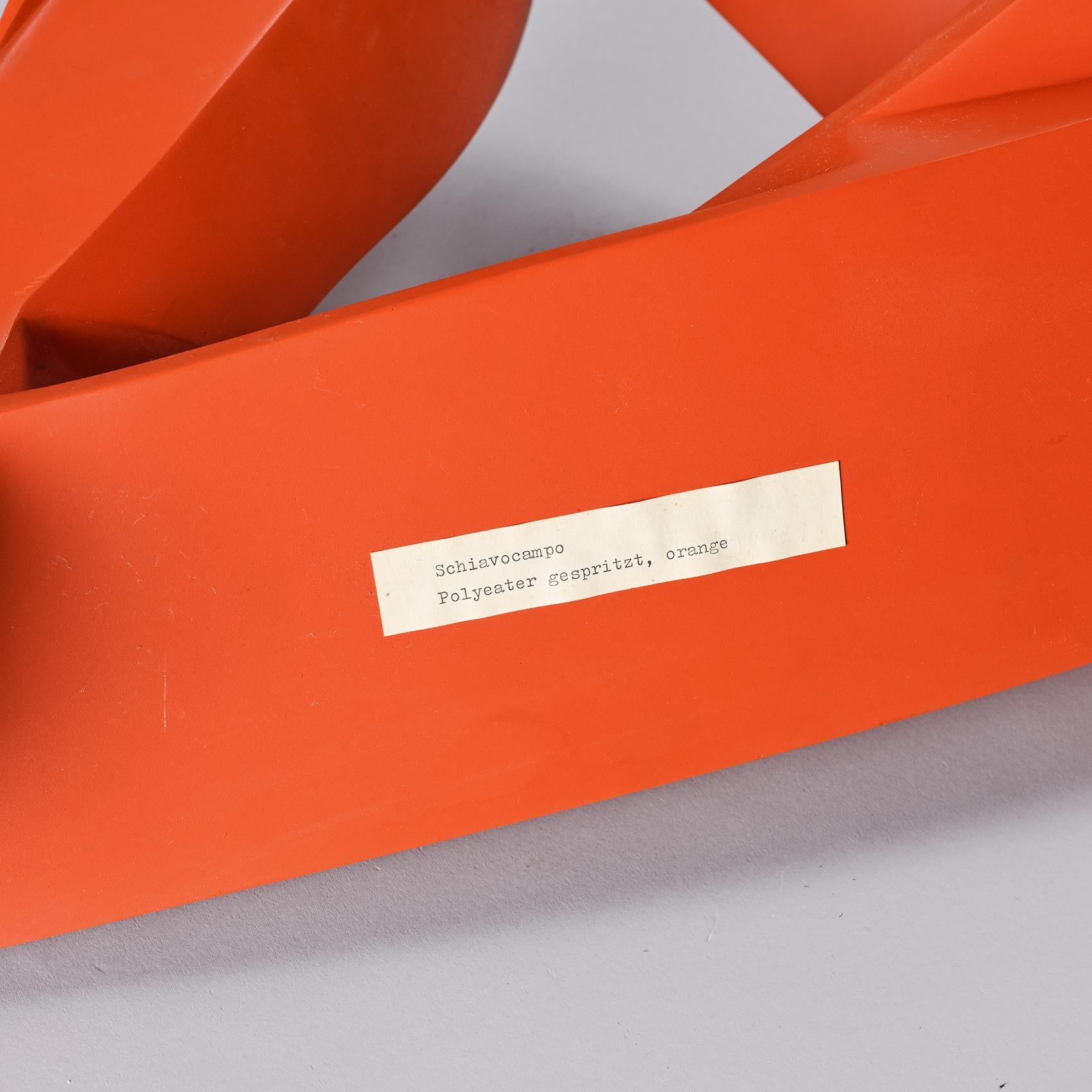 Sculpture abstraite de Paolo Schiavocampo, vers 1970 en vente 6