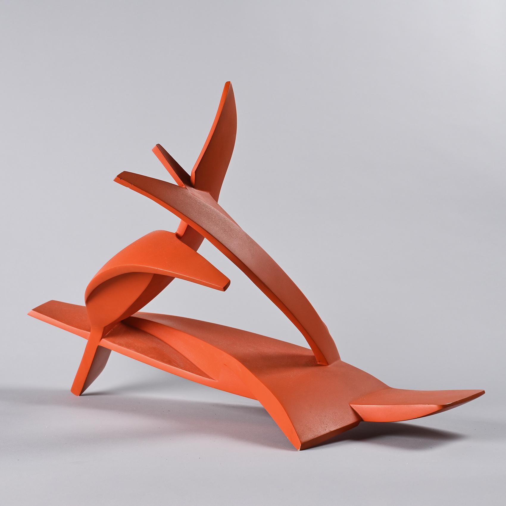 Sculpture abstraite de Paolo Schiavocampo, vers 1970 Bon état - En vente à VILLEURBANNE, FR