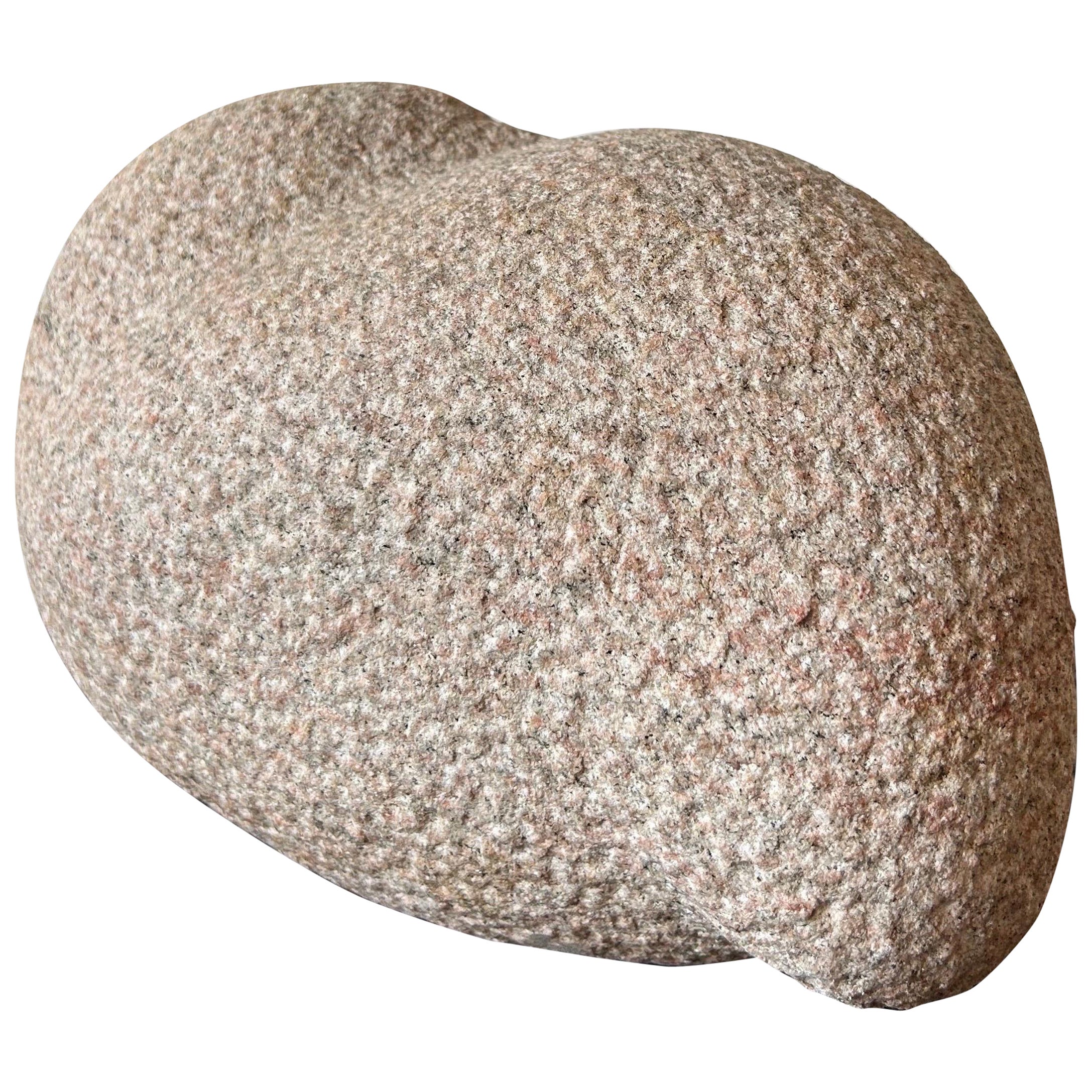 Abstract Sculpture Granite by Danish Artist Jens Peter Lauersen, 1980s