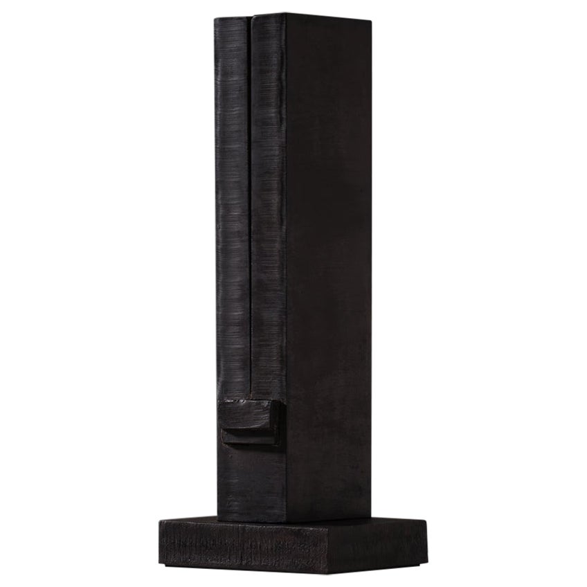 Sculpture abstraiteloving de Bart Kelholt, Pays-Bas 1980