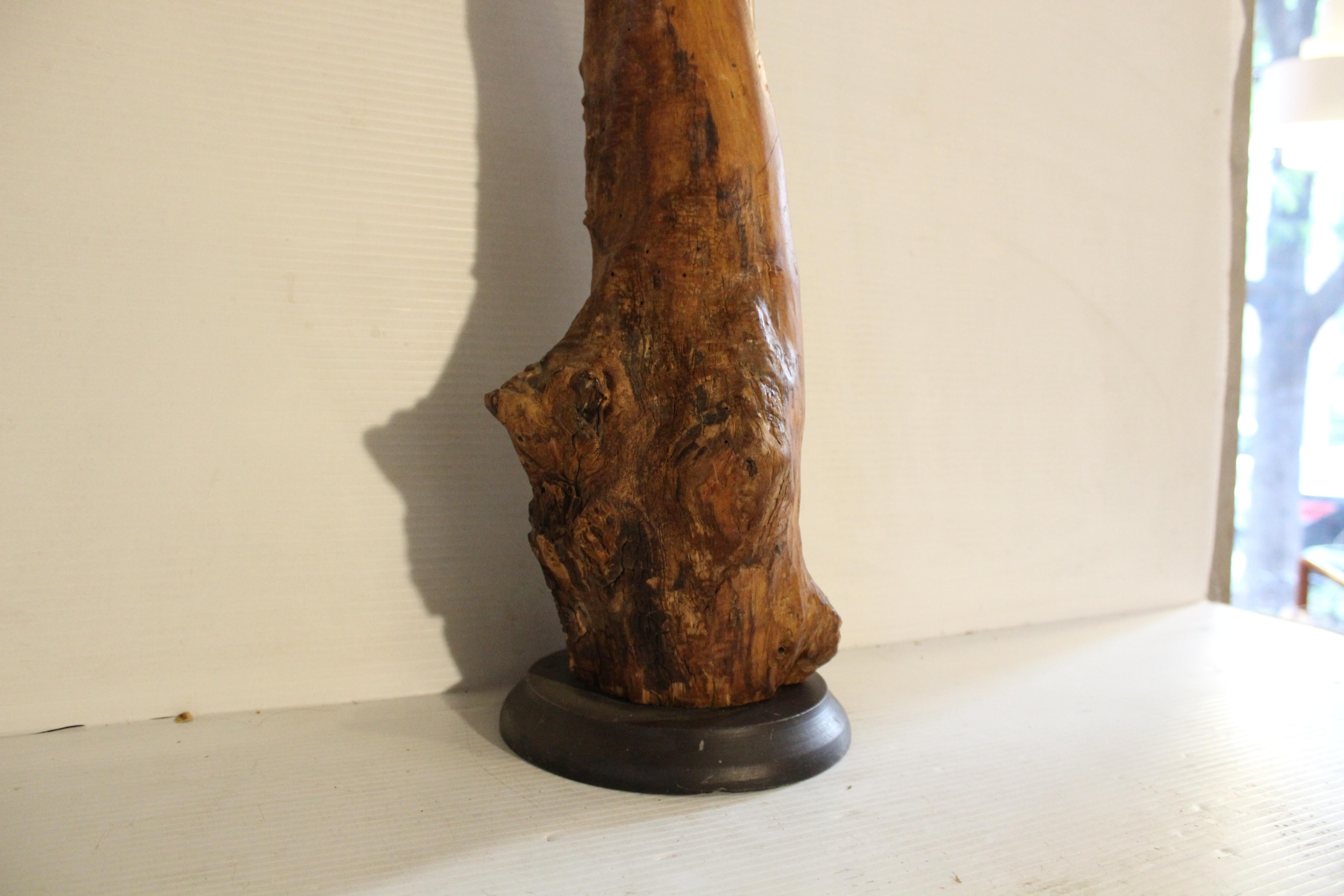 Scultura astratta di figura in Wood in vendita 2