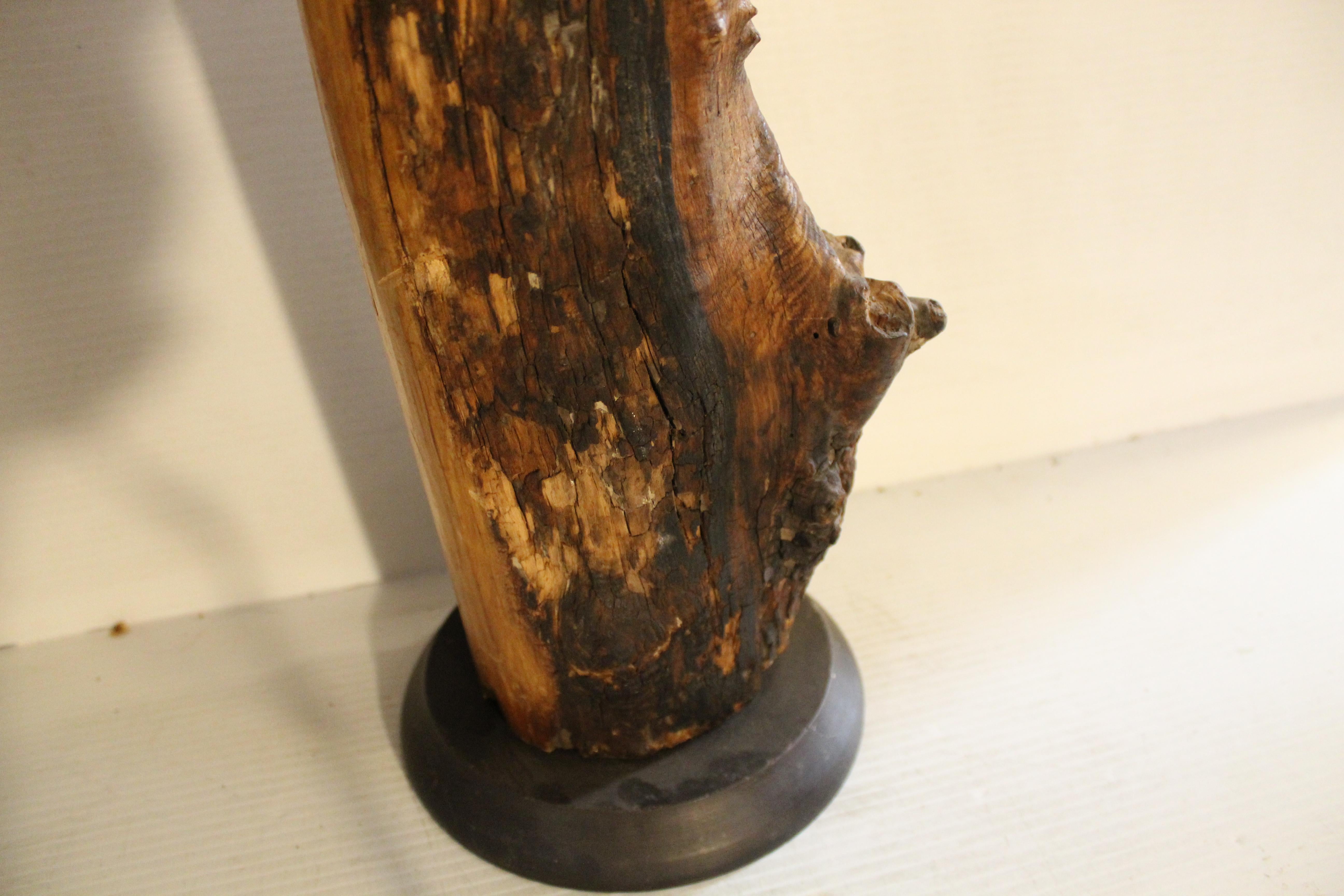 Scultura astratta di figura in Wood in vendita 3