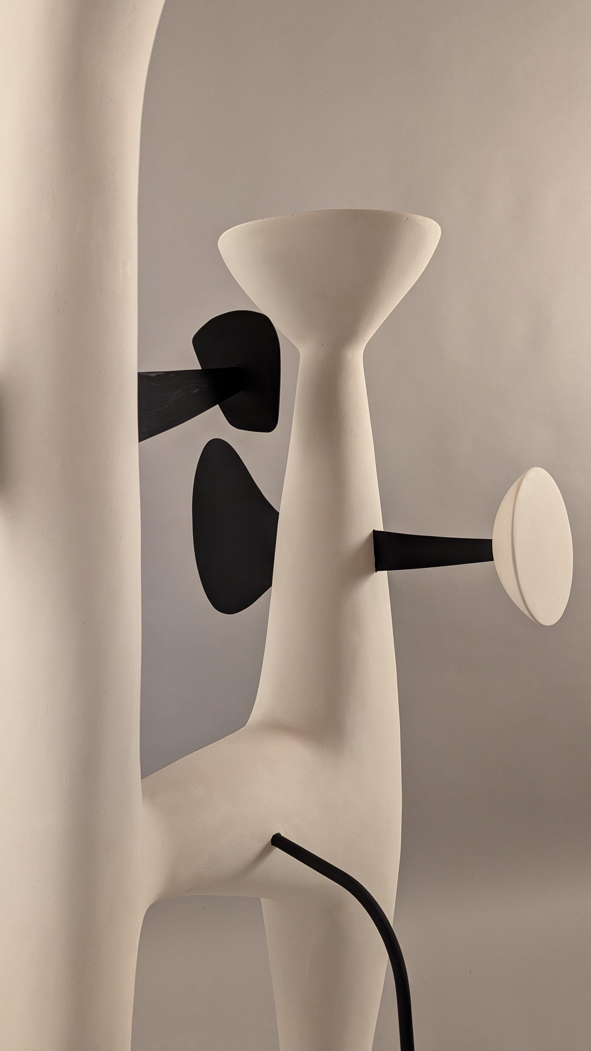 Brutalist Abstract sculpture of Nicolas Vallée “NV-S 08” For Sale