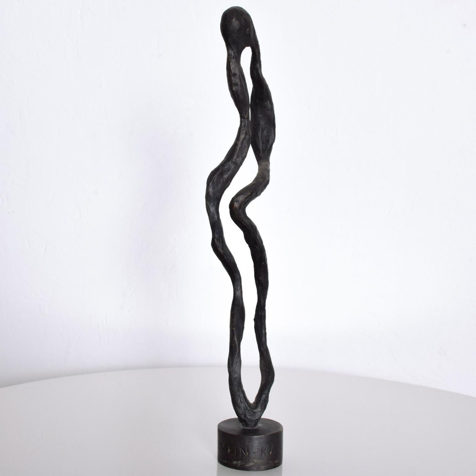 Late 20th Century Abstract Sculpture, Ollin Kan, B Canfield 08, Mid-Century Modern