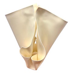 Scultura astratta firmata Oggetto Vaso Vessillo