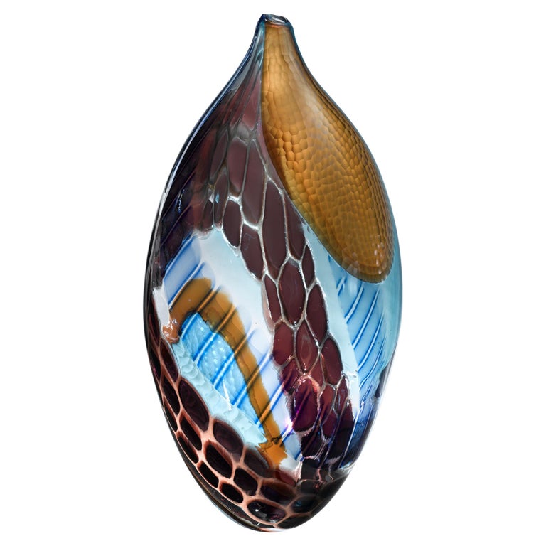 Abstract Sculptures Blown 02 Murano Glass For Sale at 1stDibs