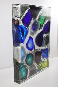 Abstract Sculptures Monolith Murano Glass