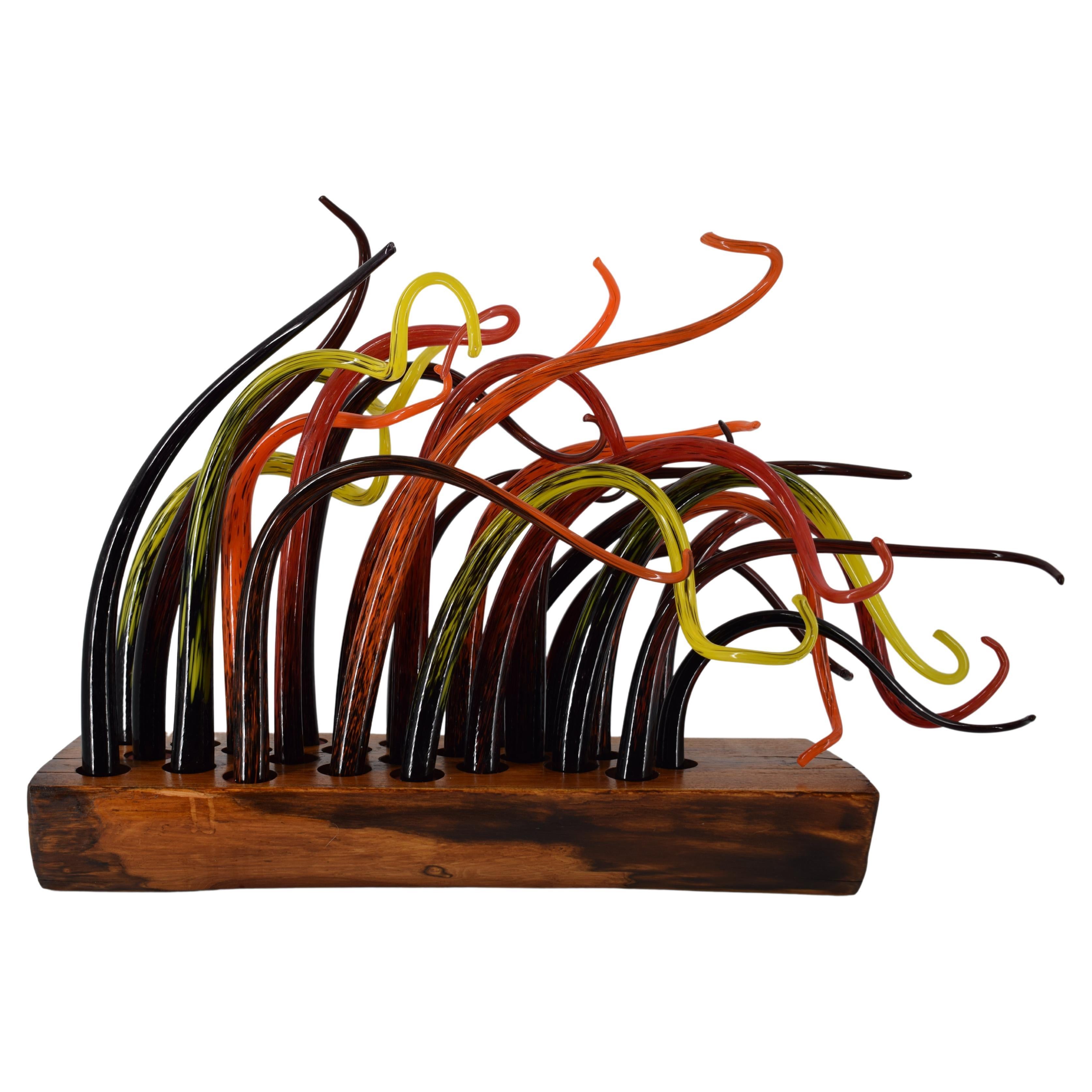 Abstract Sculptures Murano Glass Coralli 1 For Sale
