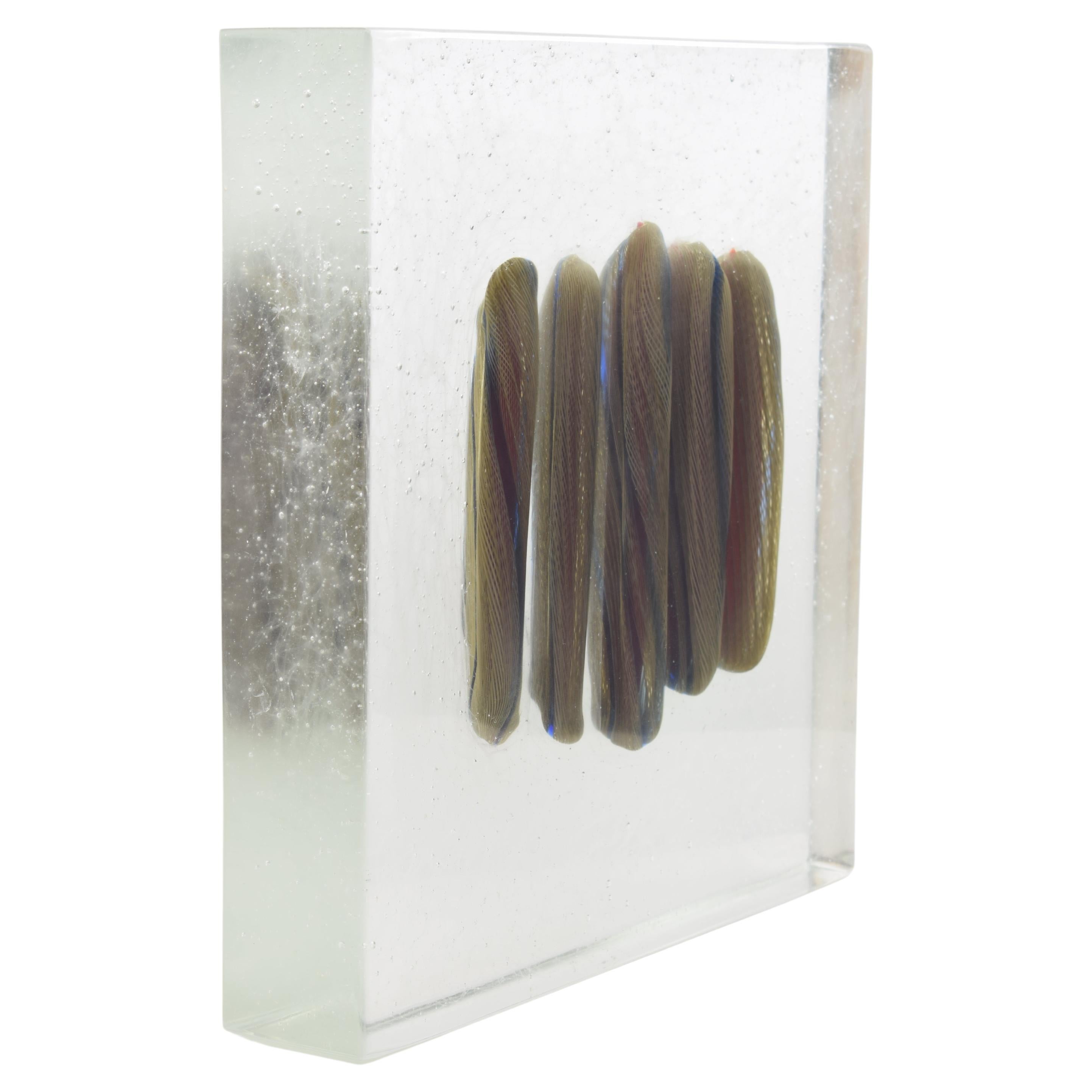 Abstract Sculptures, Murano Glass, Tokyo Gray For Sale