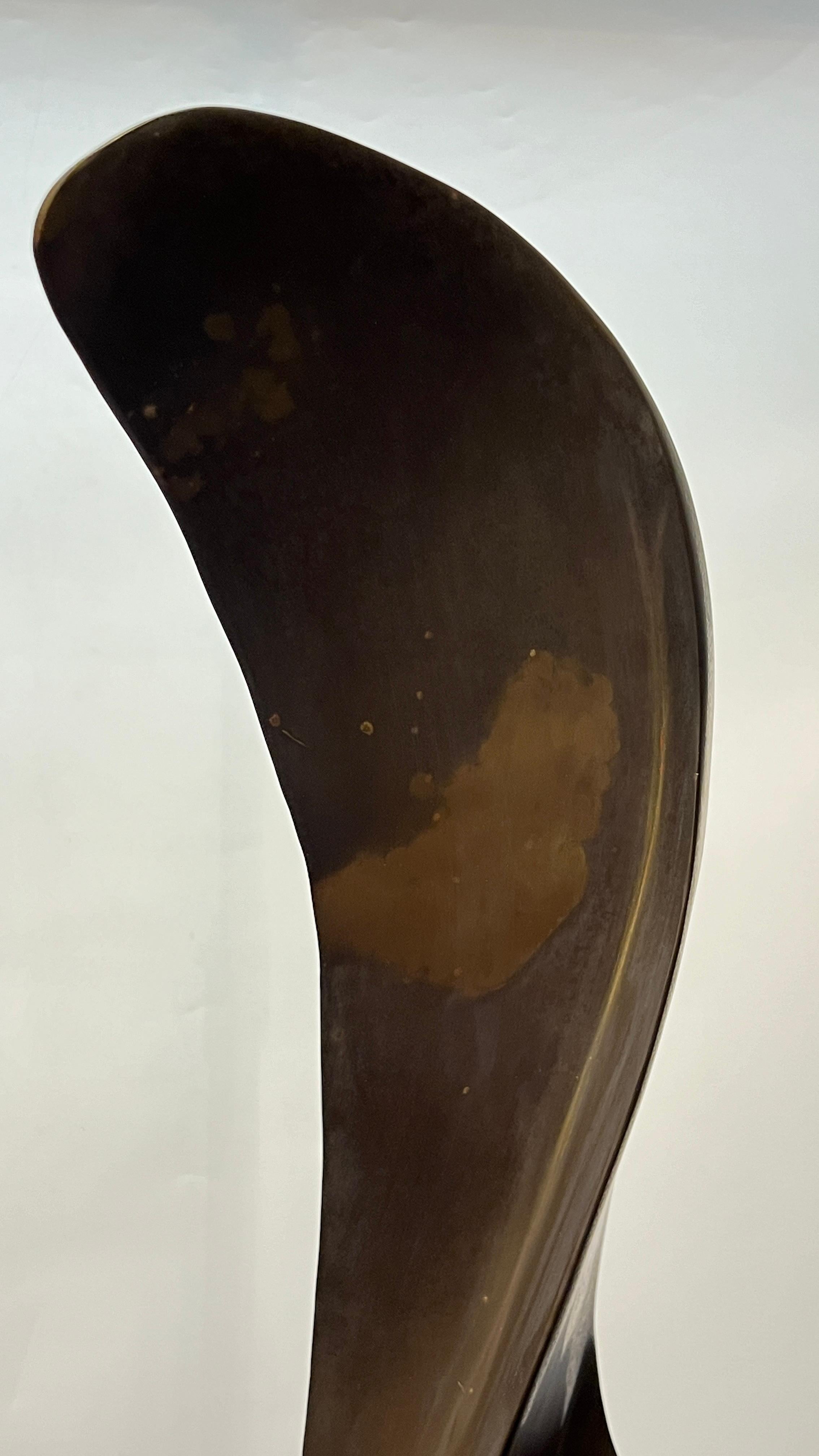 Abstract Seagull Bronze Sculpture by Hattakitkosol Somchai (1934-2000) 7