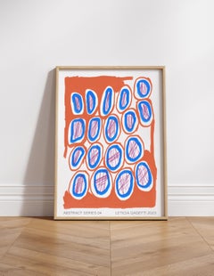 Abstract Series Wall Print by Leticia Gagetti #04 - Size A3