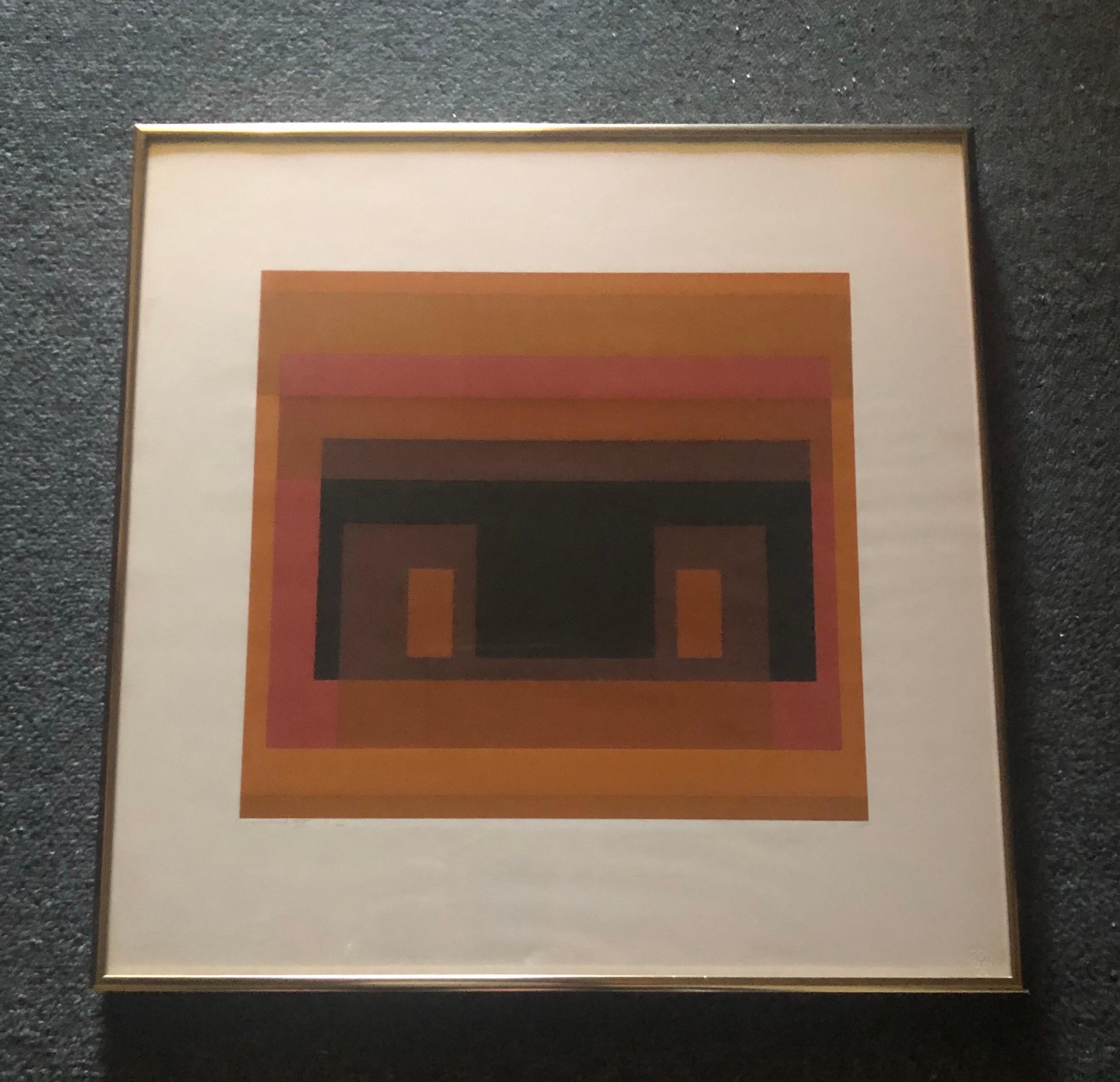 20th Century Abstract Serigraph Entitled 