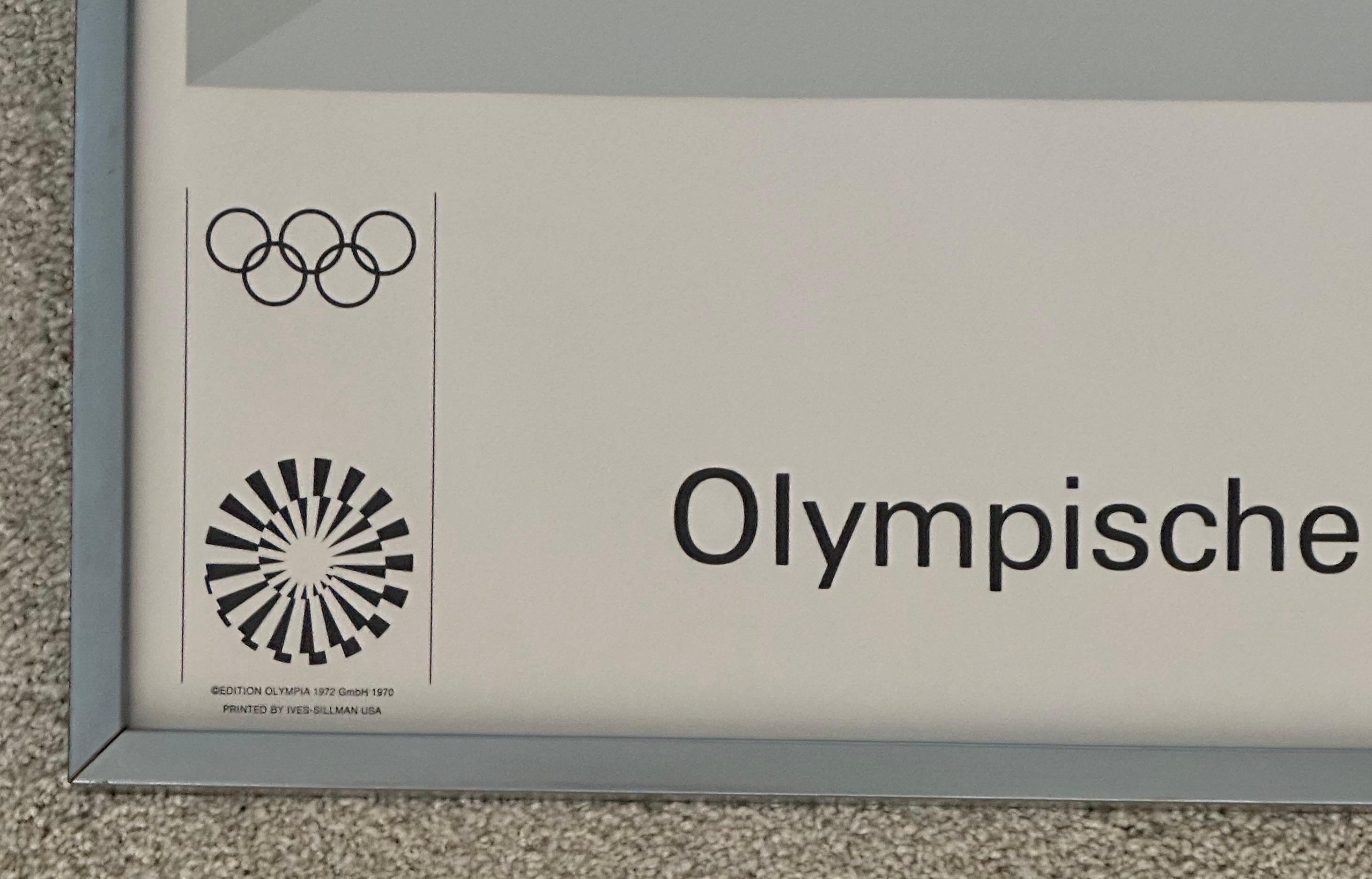 Abstraktes Serigraphie-Poster mit dem Titel „1972 Münchener Olympische Spiele“ von Josef Albers im Angebot 5
