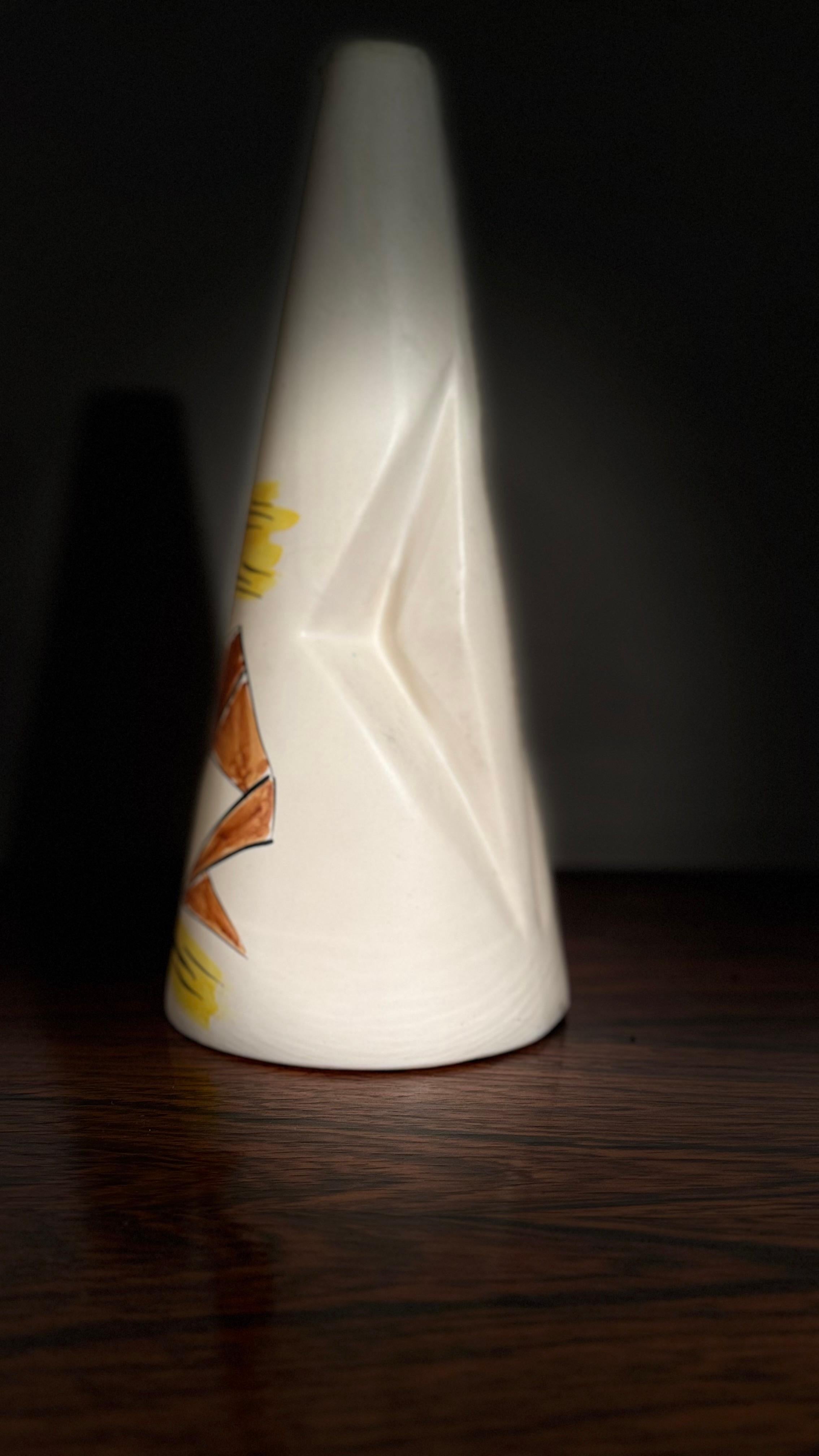 Français Abstract set of Six Ceramic Drinking Cups and a Jug by Vallauris, 1960s en vente