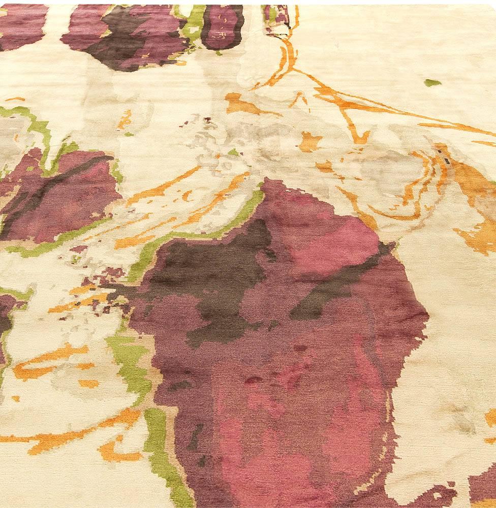 Moderno Tappeto Abstract Silk Madagascar di Eskayel per Doris Leslie Blau in vendita
