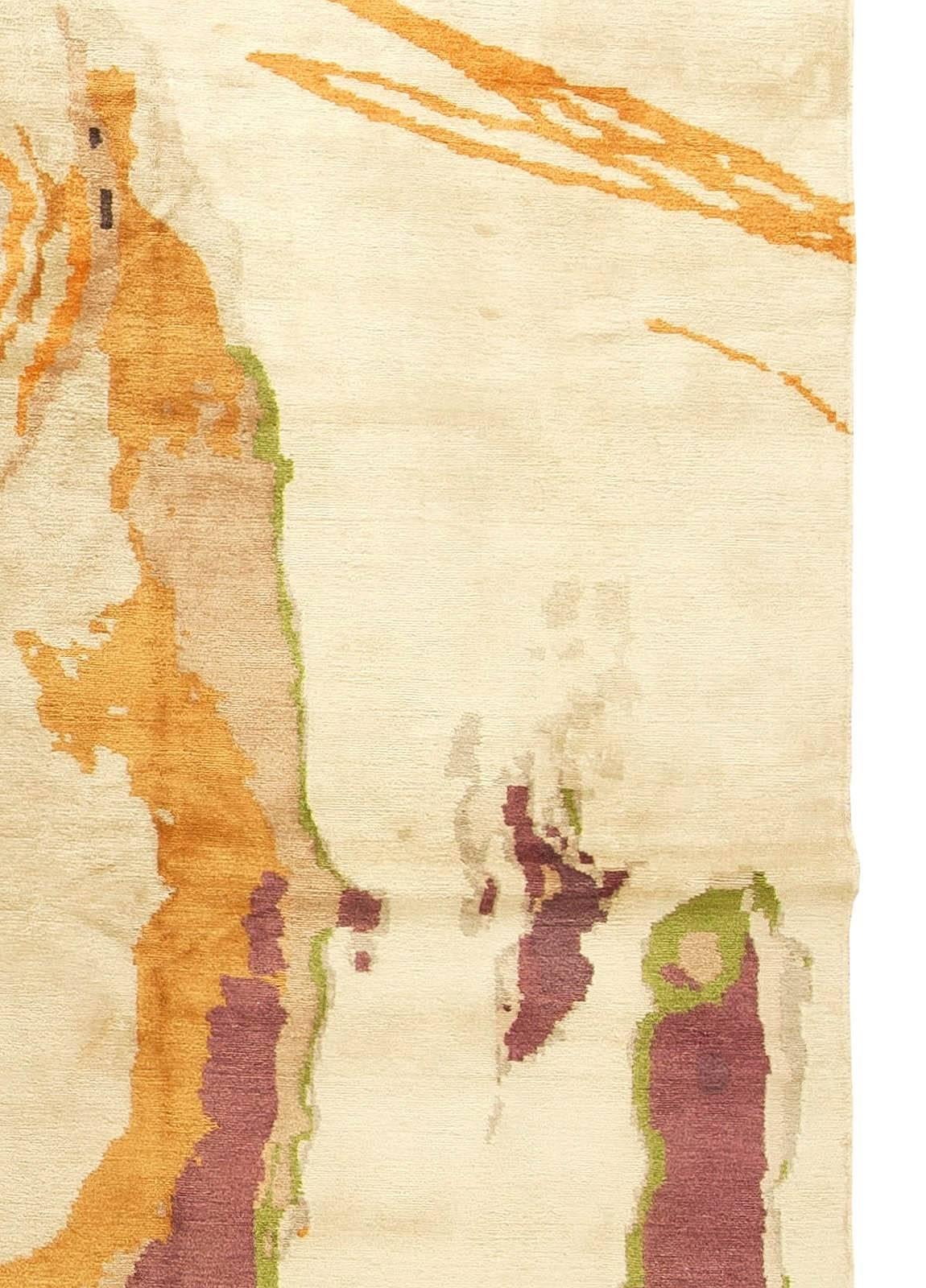 Tappeto Abstract Silk Madagascar di Eskayel per Doris Leslie Blau In condizioni Nuovo in vendita a New York, NY