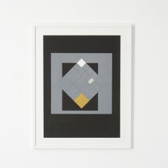 Abstract Silkscreen by Guy Vandenbranden, 1978, 67/150