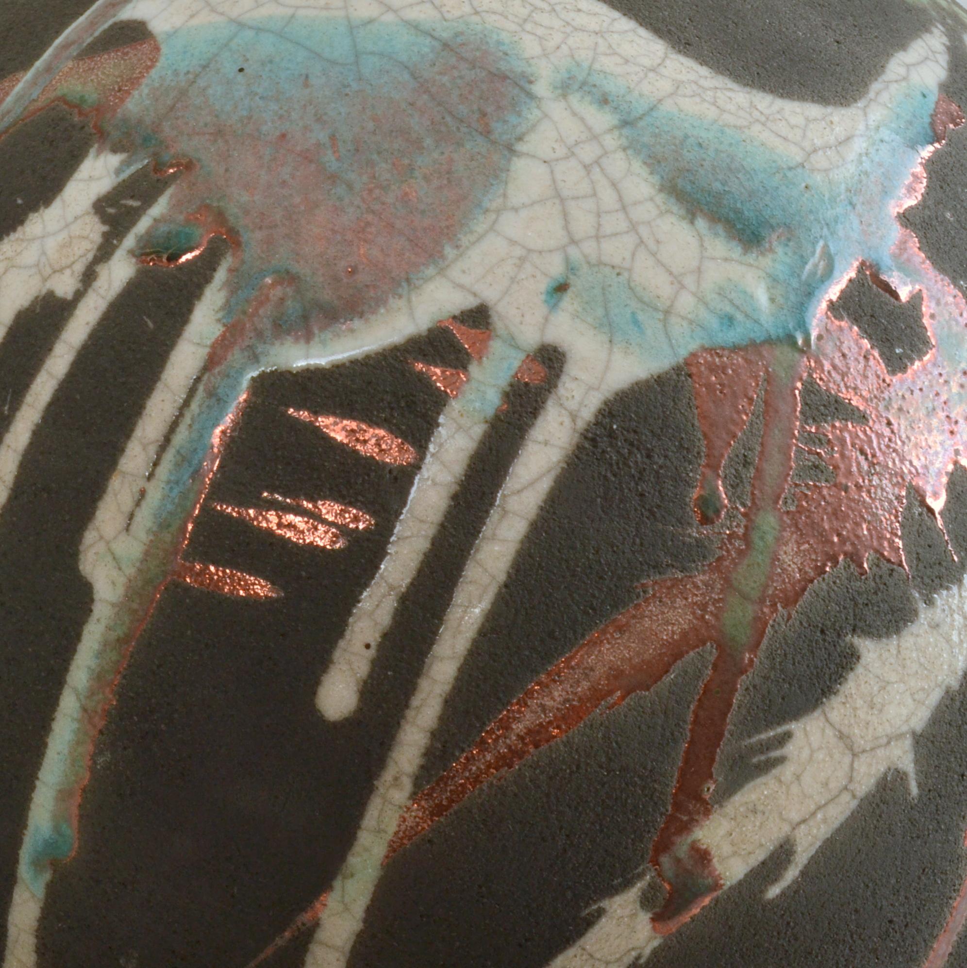 Abstract Spherical Ceramic Sculpture in vendita 1
