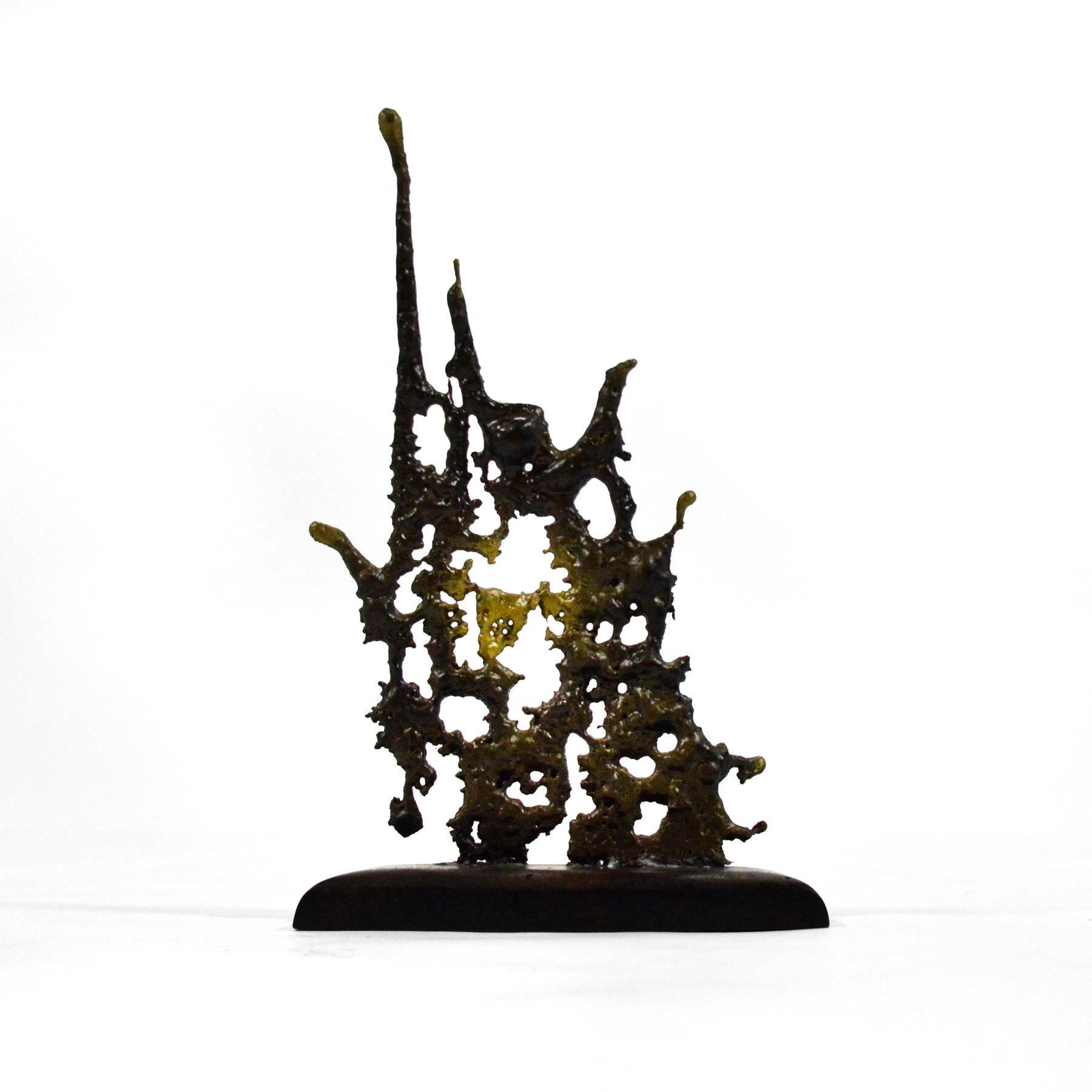 Américain Sculpture abstraite coulée à la vapeur en vente