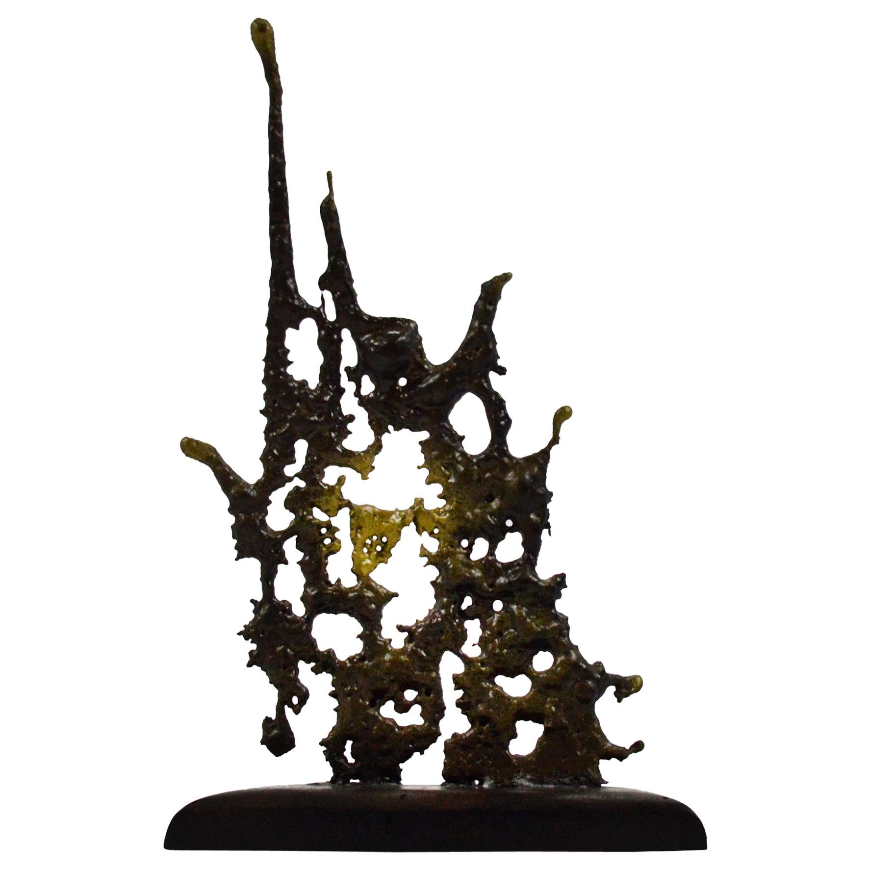Sculpture abstraite coulée à la vapeur en vente