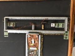 Escultura de pared abstracta "Vía Crucis" Sin título 2 Artografía de Pasqual