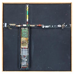 Abstract "Stations of The Cross" Untitled 5 Artography Wall Sculpture by Pasqual