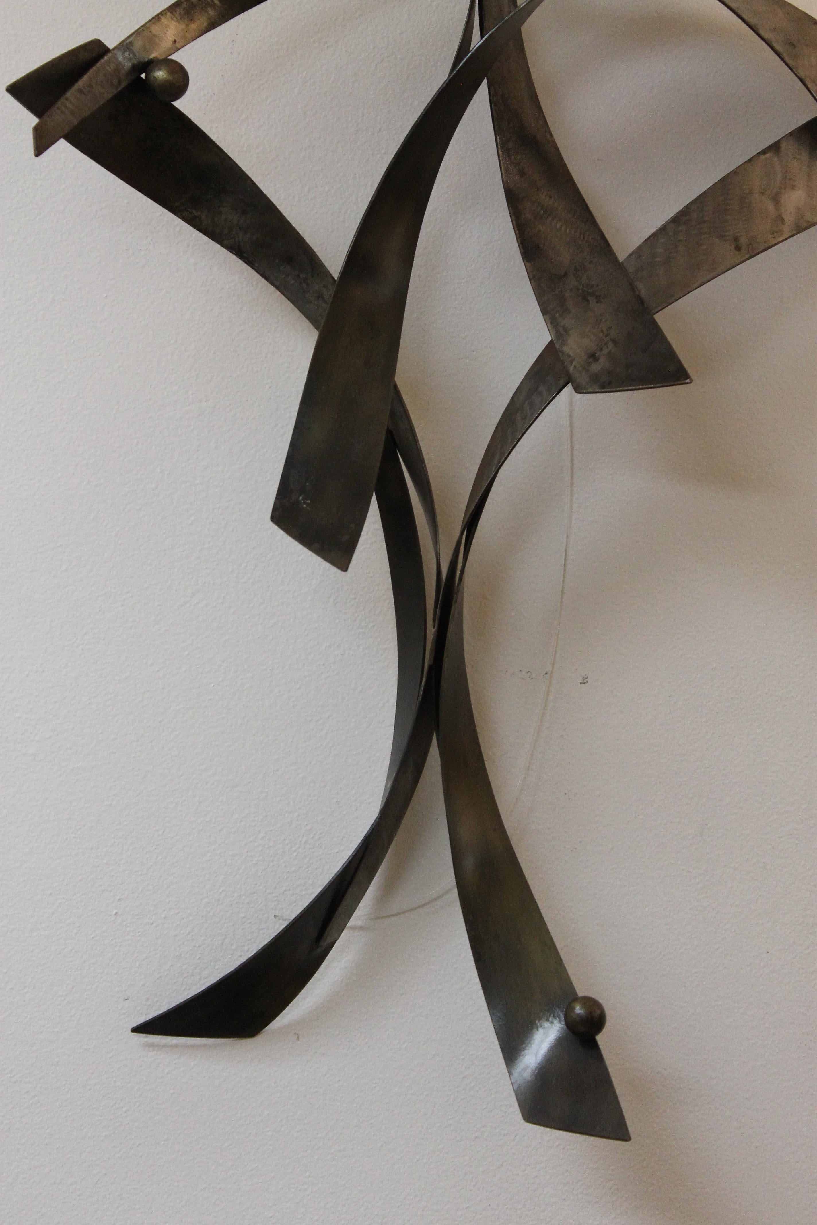 Abstract Steel Wall Sculpture 1