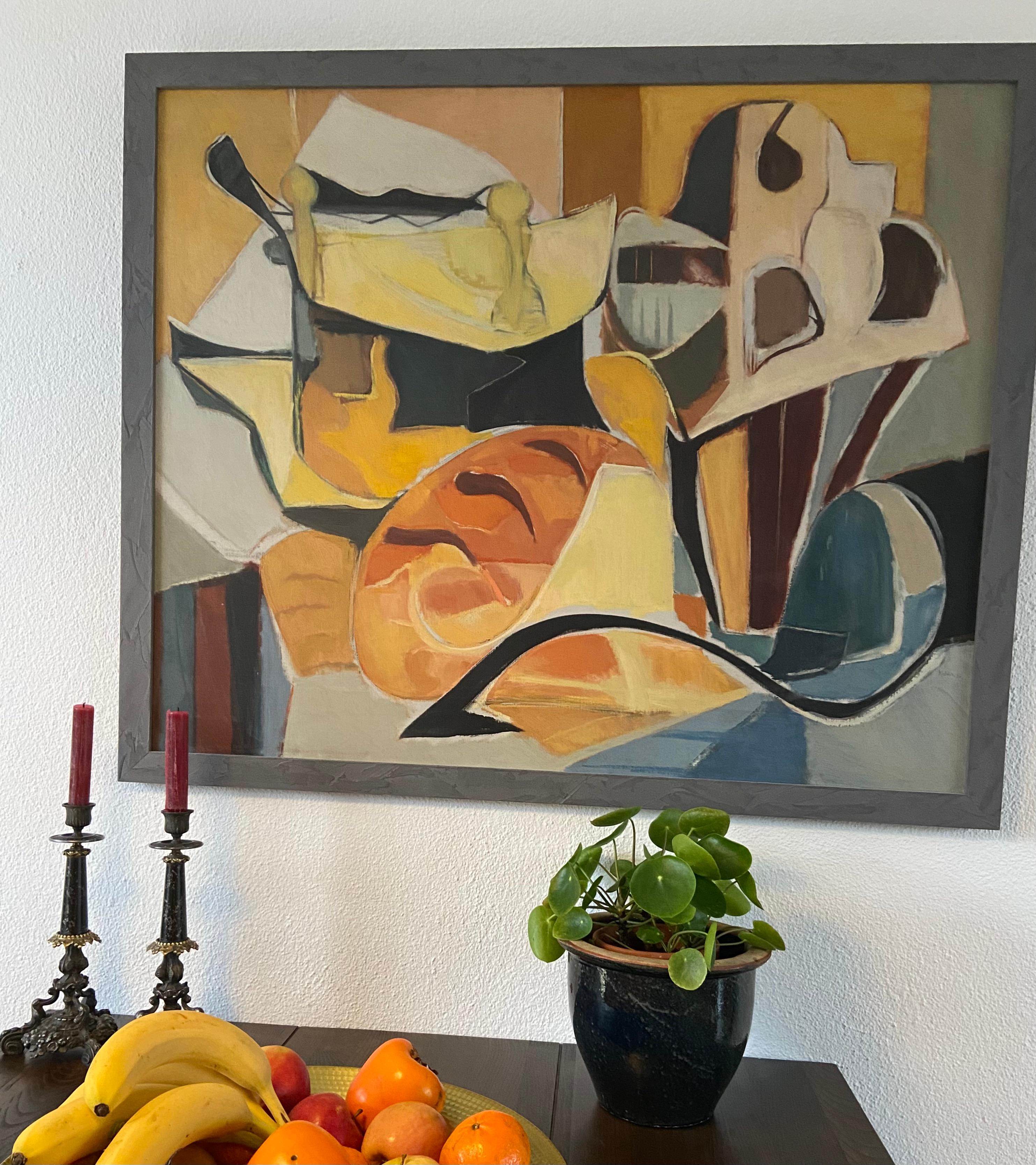 Abstract still life by Toon Kelder (1950) For Sale 3