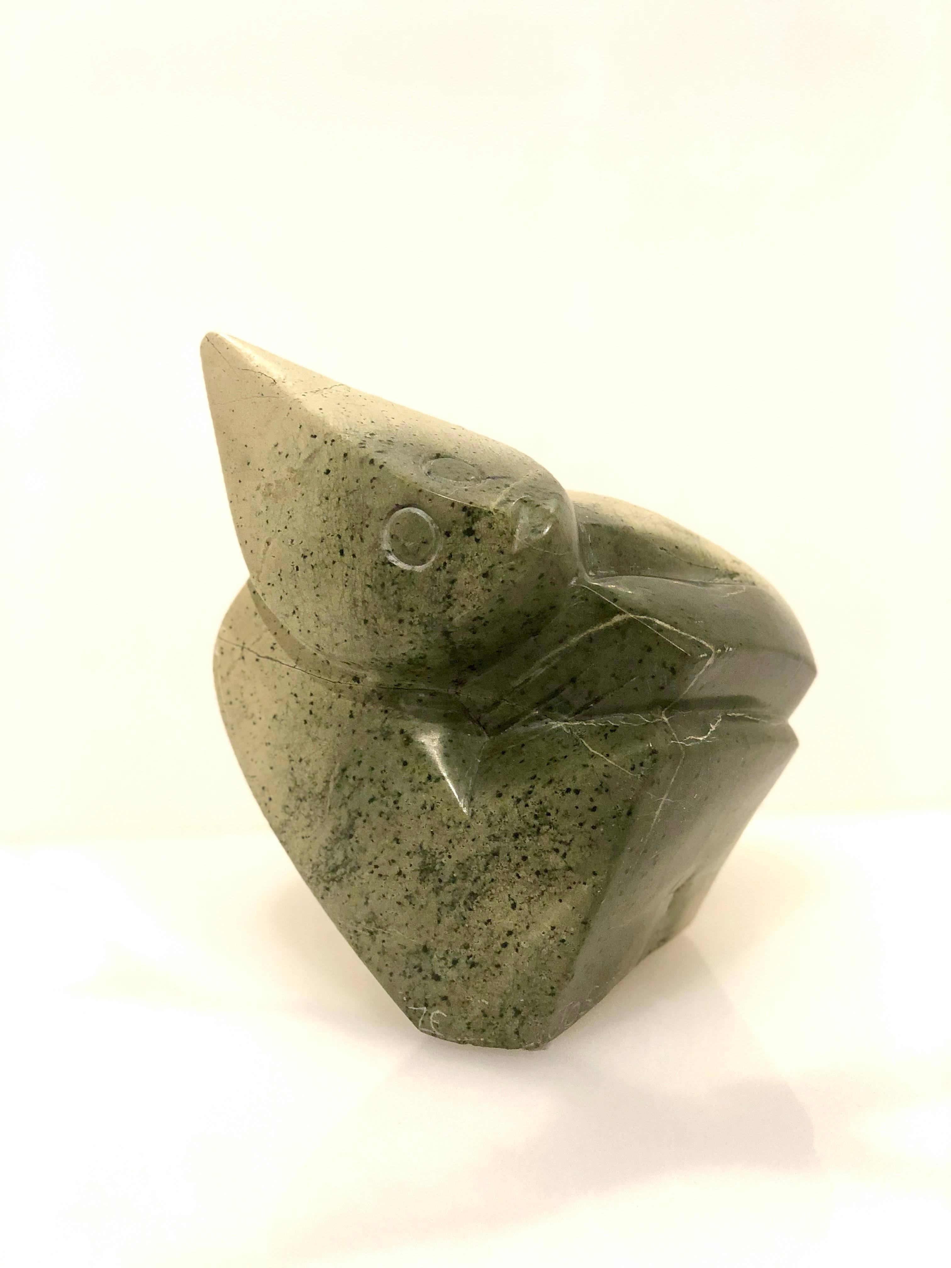 Mid-Century Modern Abstract Stone Sculpture by African Artist Joseph Chingangaidze For Sale